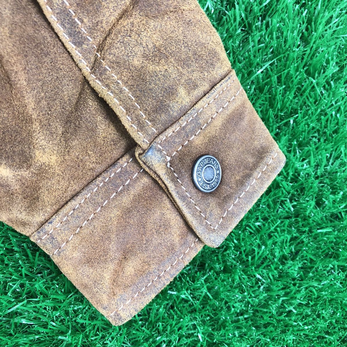 Gap Vintage Suede Leather Sherpa Lining For Kid by GAP Size US XXS / EU 40 - 9 Thumbnail