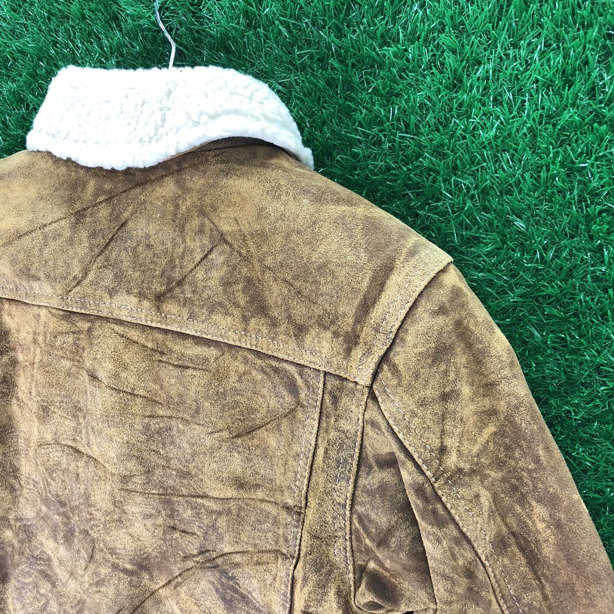 Gap Vintage Suede Leather Sherpa Lining For Kid by GAP Size US XXS / EU 40 - 5 Thumbnail