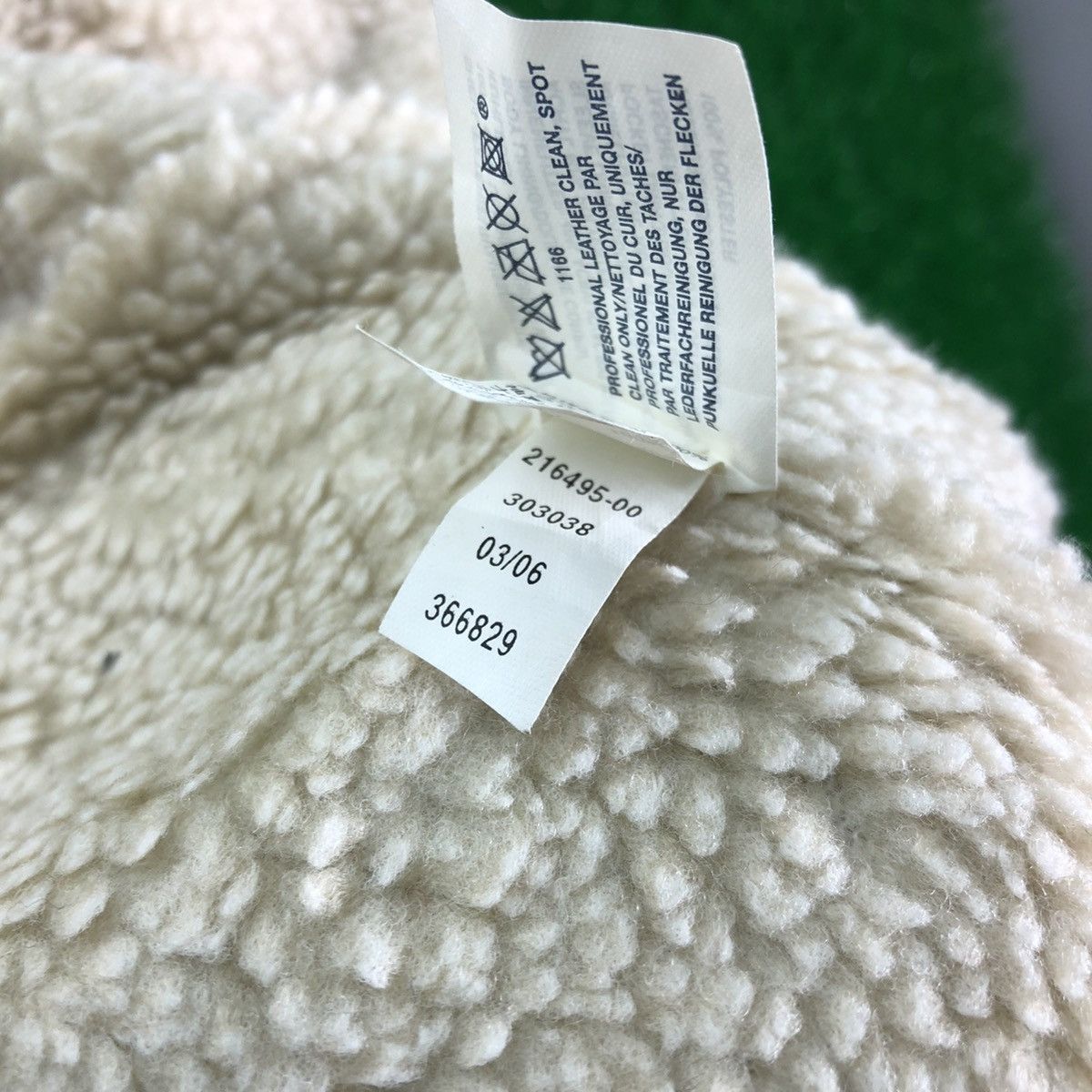 Gap Vintage Suede Leather Sherpa Lining For Kid by GAP Size US XXS / EU 40 - 17 Thumbnail