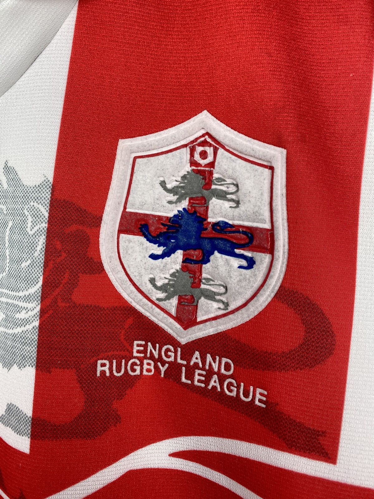 Puma 1995 World Cup Great Britain England Rugby Jersey Puma Size US XL / EU 56 / 4 - 3 Thumbnail