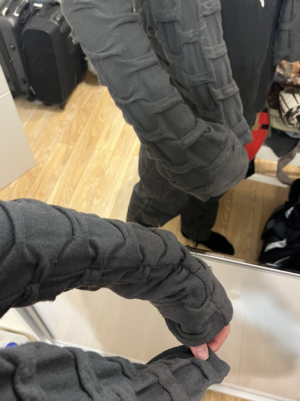Other Rare Avant Garde Y2K Bondage Knit Japanese Rick Owens Vibe Size US M / EU 48-50 / 2 - 4 Thumbnail