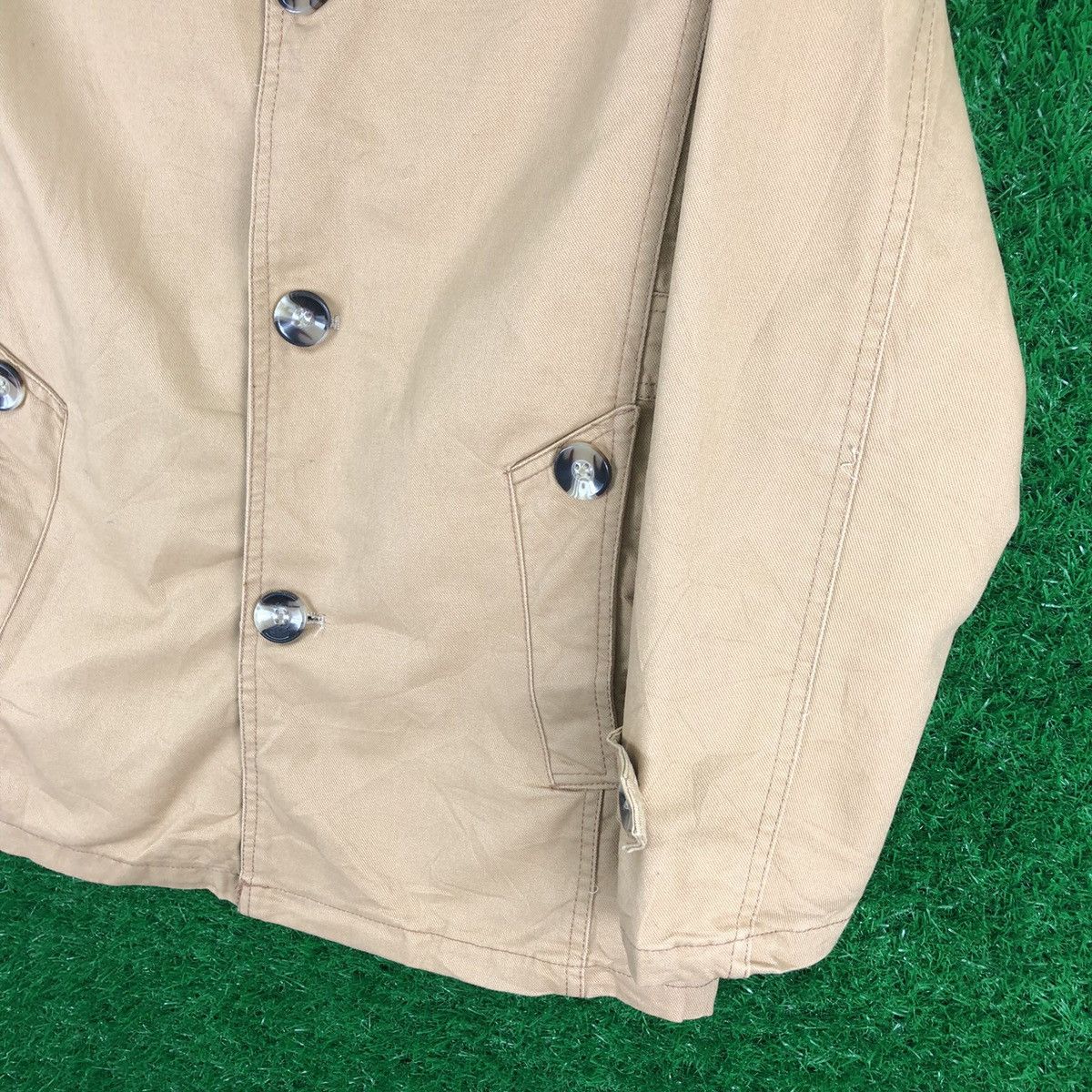 Japanese Brand Vintage Fashion Classical Style Vague Trench Jacket Style Size US M / EU 48-50 / 2 - 3 Thumbnail