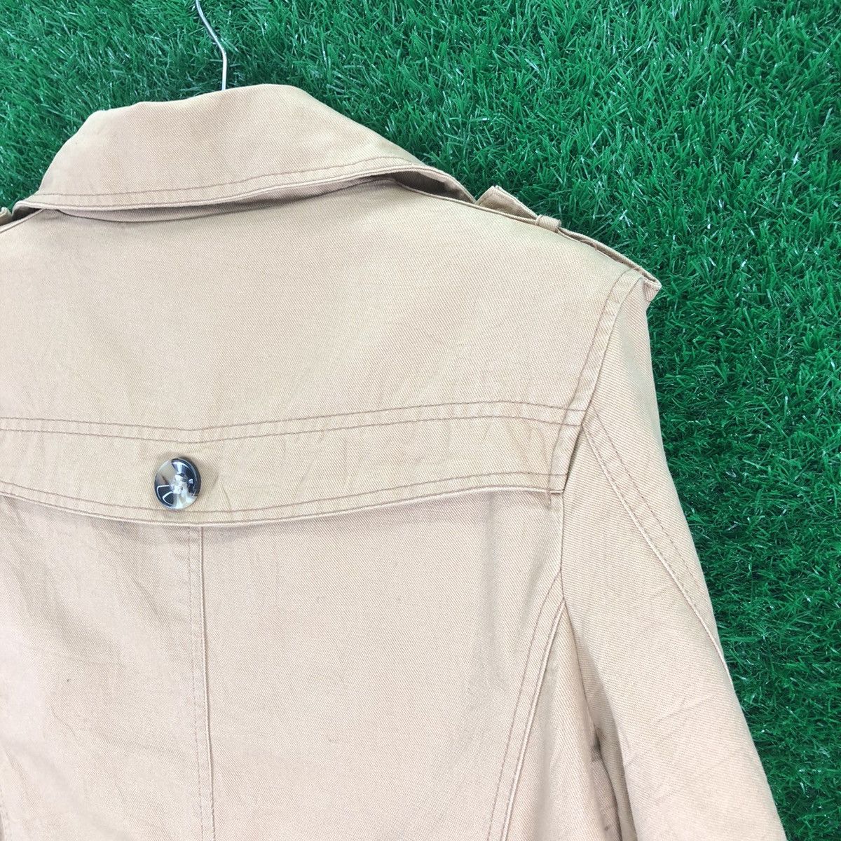 Japanese Brand Vintage Fashion Classical Style Vague Trench Jacket Style Size US M / EU 48-50 / 2 - 5 Thumbnail