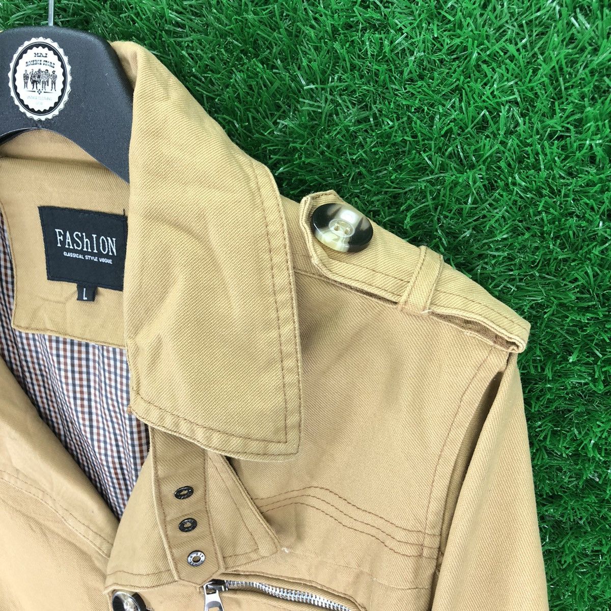Japanese Brand Vintage Fashion Classical Style Vague Trench Jacket Style Size US M / EU 48-50 / 2 - 7 Thumbnail