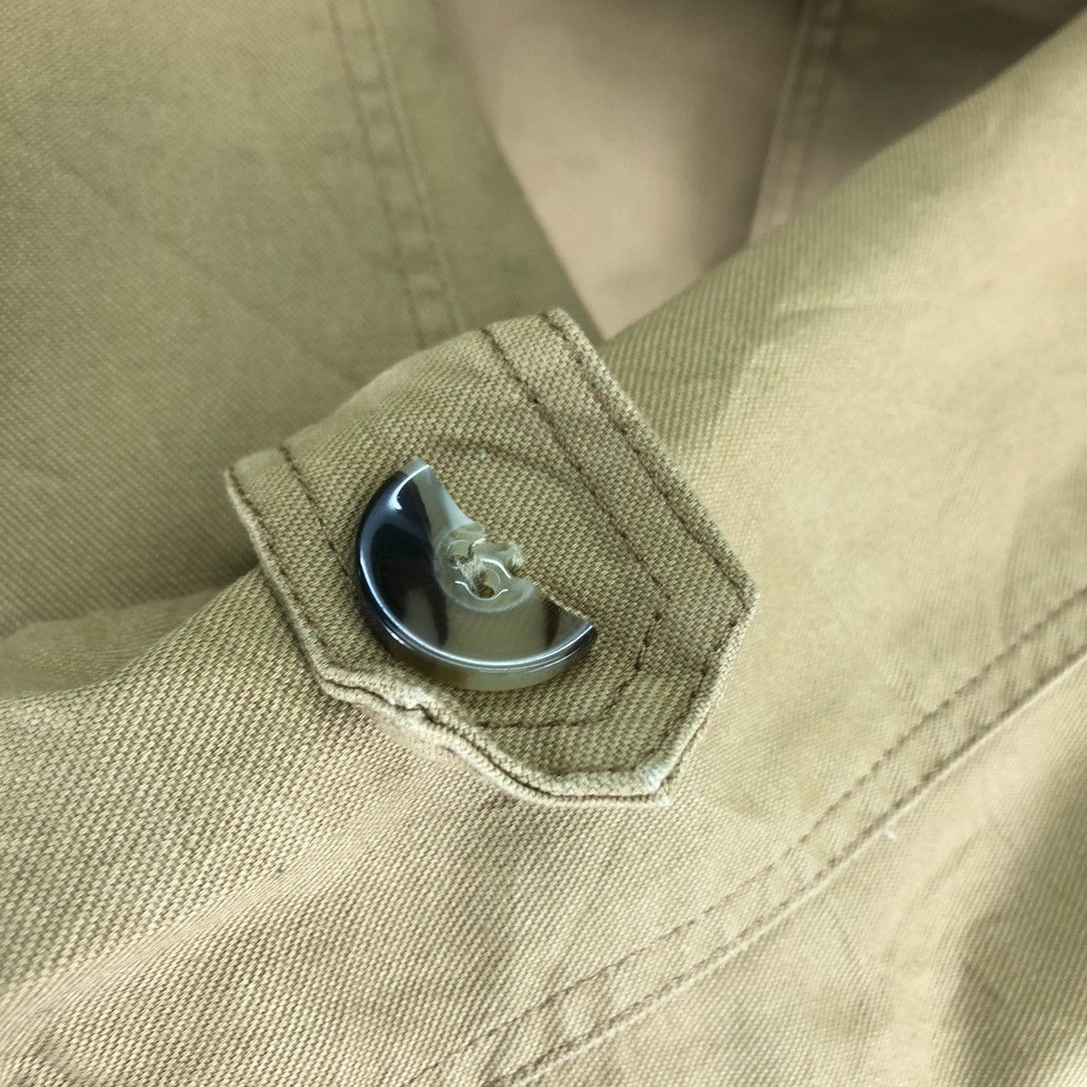 Japanese Brand Vintage Fashion Classical Style Vague Trench Jacket Style Size US M / EU 48-50 / 2 - 12 Thumbnail