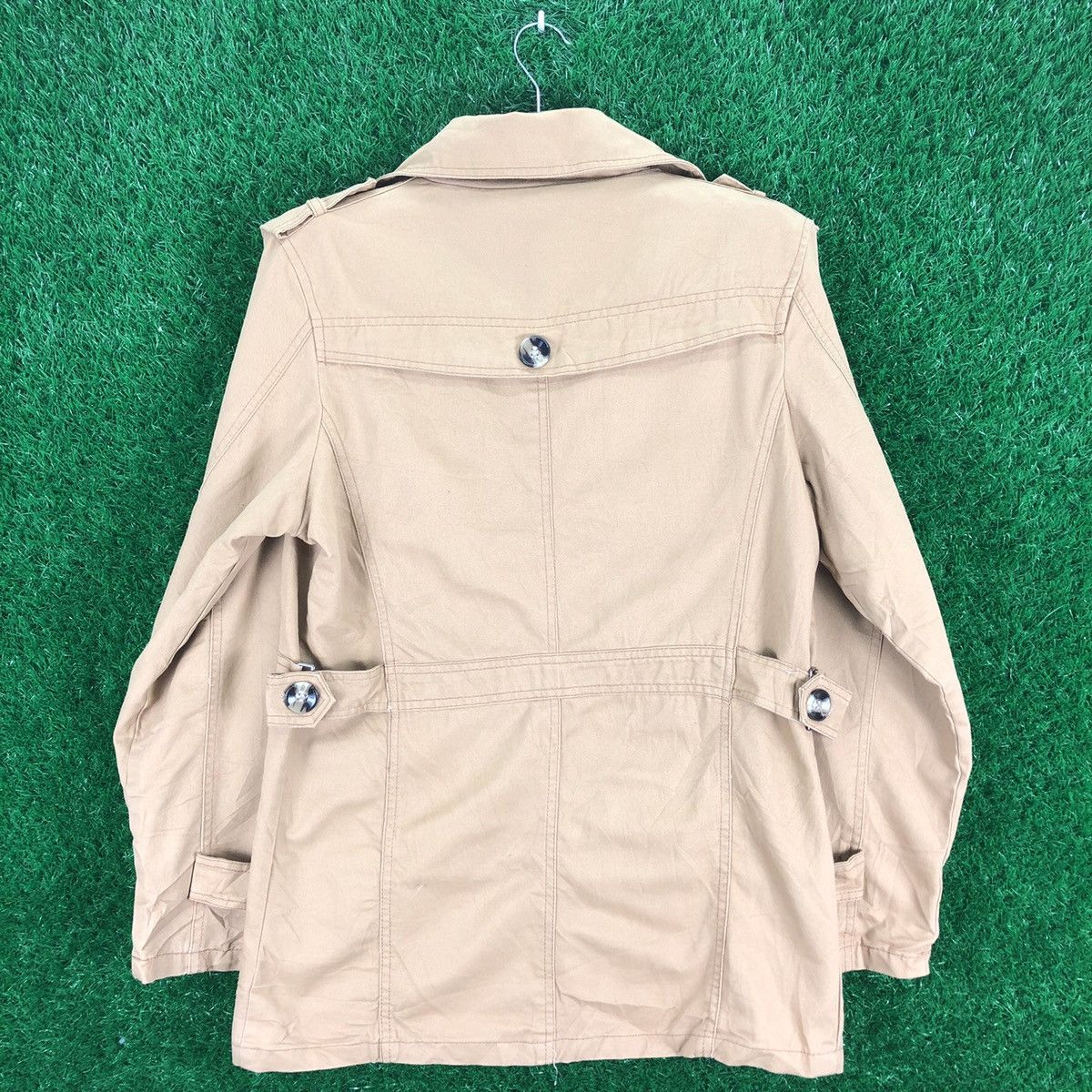 Japanese Brand Vintage Fashion Classical Style Vague Trench Jacket Style Size US M / EU 48-50 / 2 - 4 Thumbnail