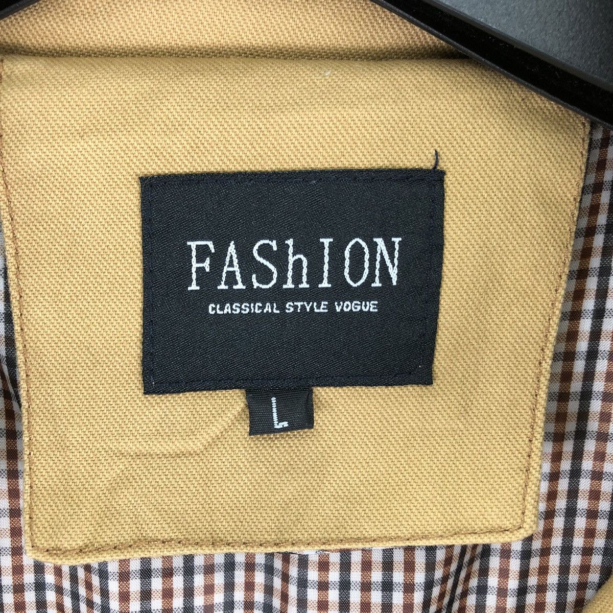 Japanese Brand Vintage Fashion Classical Style Vague Trench Jacket Style Size US M / EU 48-50 / 2 - 14 Thumbnail
