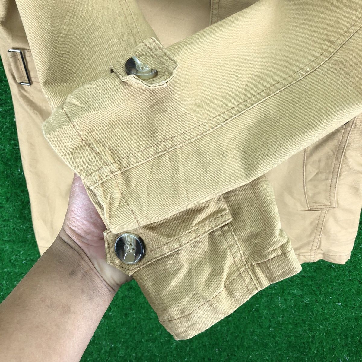 Japanese Brand Vintage Fashion Classical Style Vague Trench Jacket Style Size US M / EU 48-50 / 2 - 11 Thumbnail