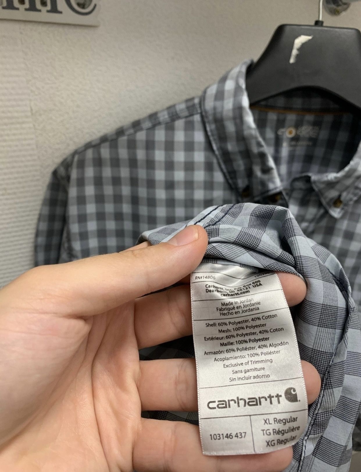 Carhartt Carhartt vintage shirt Xl logo in pocket Size US XL / EU 56 / 4 - 3 Thumbnail