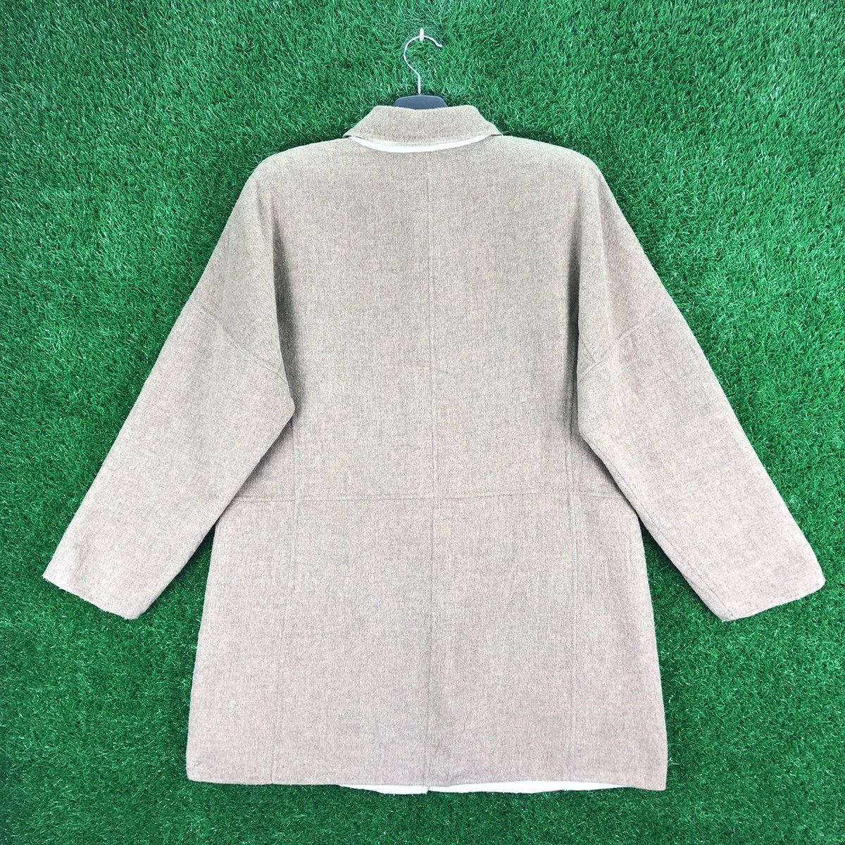 Japanese Brand Vintage 80's Wool Down Jacket Women by Chest Chica Size L / US 10 / IT 46 - 4 Thumbnail