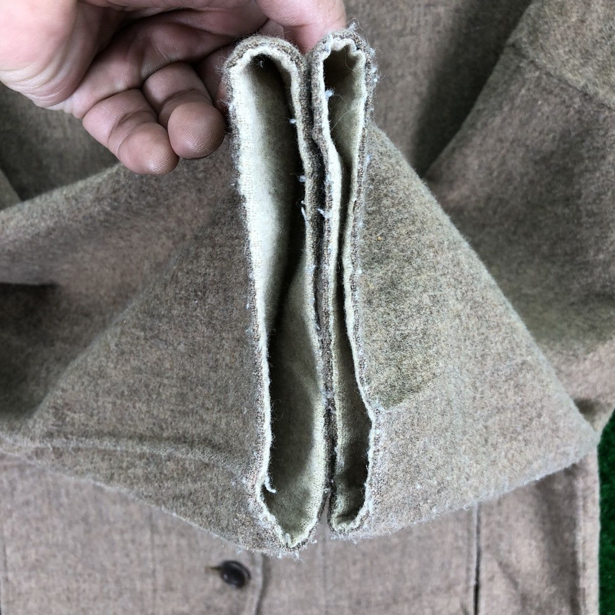 Japanese Brand Vintage 80's Wool Down Jacket Women by Chest Chica Size L / US 10 / IT 46 - 9 Thumbnail