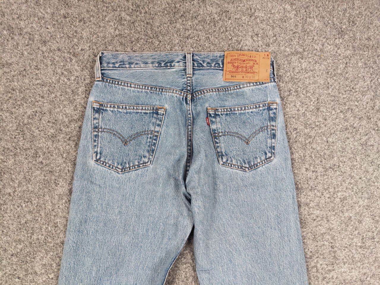Levi's Vintage 90's levis 501 Classic Denim Jeans Style Made in USa Size US 30 / EU 46 - 13 Thumbnail