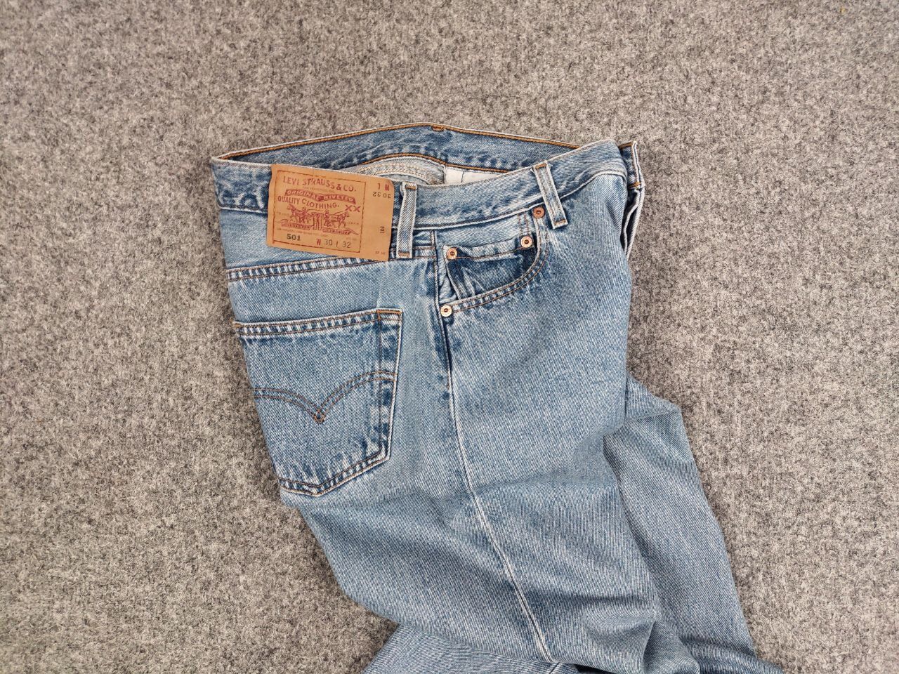 Levi's Vintage 90's levis 501 Classic Denim Jeans Style Made in USa Size US 30 / EU 46 - 15 Thumbnail