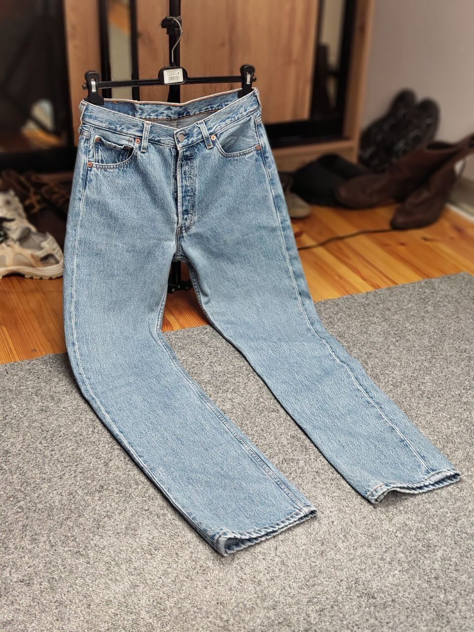 Levi's Vintage 90's levis 501 Classic Denim Jeans Style Made in USa Size US 30 / EU 46 - 18 Thumbnail