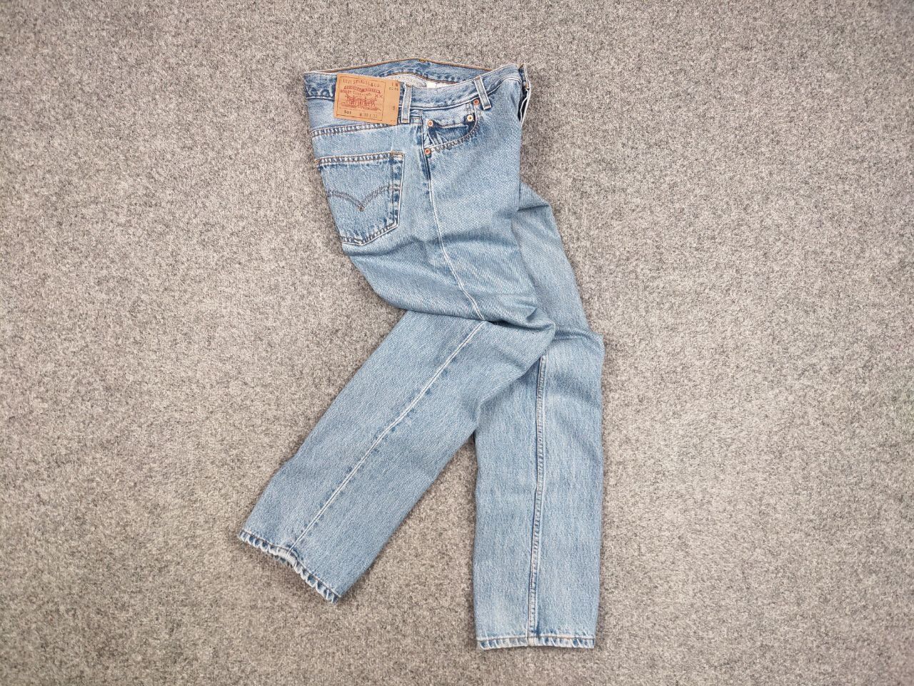 Levi's Vintage 90's levis 501 Classic Denim Jeans Style Made in USa Size US 30 / EU 46 - 14 Thumbnail