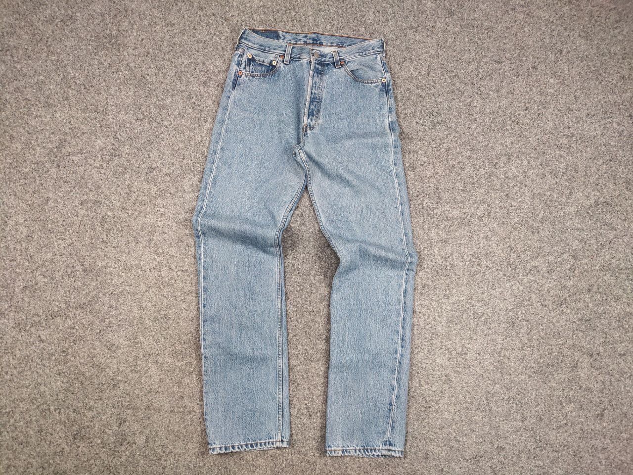 Levi's Vintage 90's levis 501 Classic Denim Jeans Style Made in USa Size US 30 / EU 46 - 11 Thumbnail