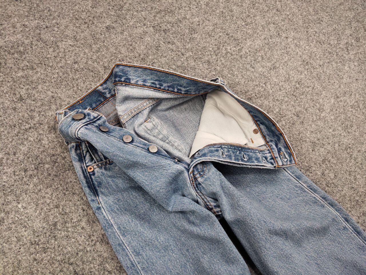 Levi's Vintage 90's levis 501 Classic Denim Jeans Style Made in USa Size US 30 / EU 46 - 10 Thumbnail