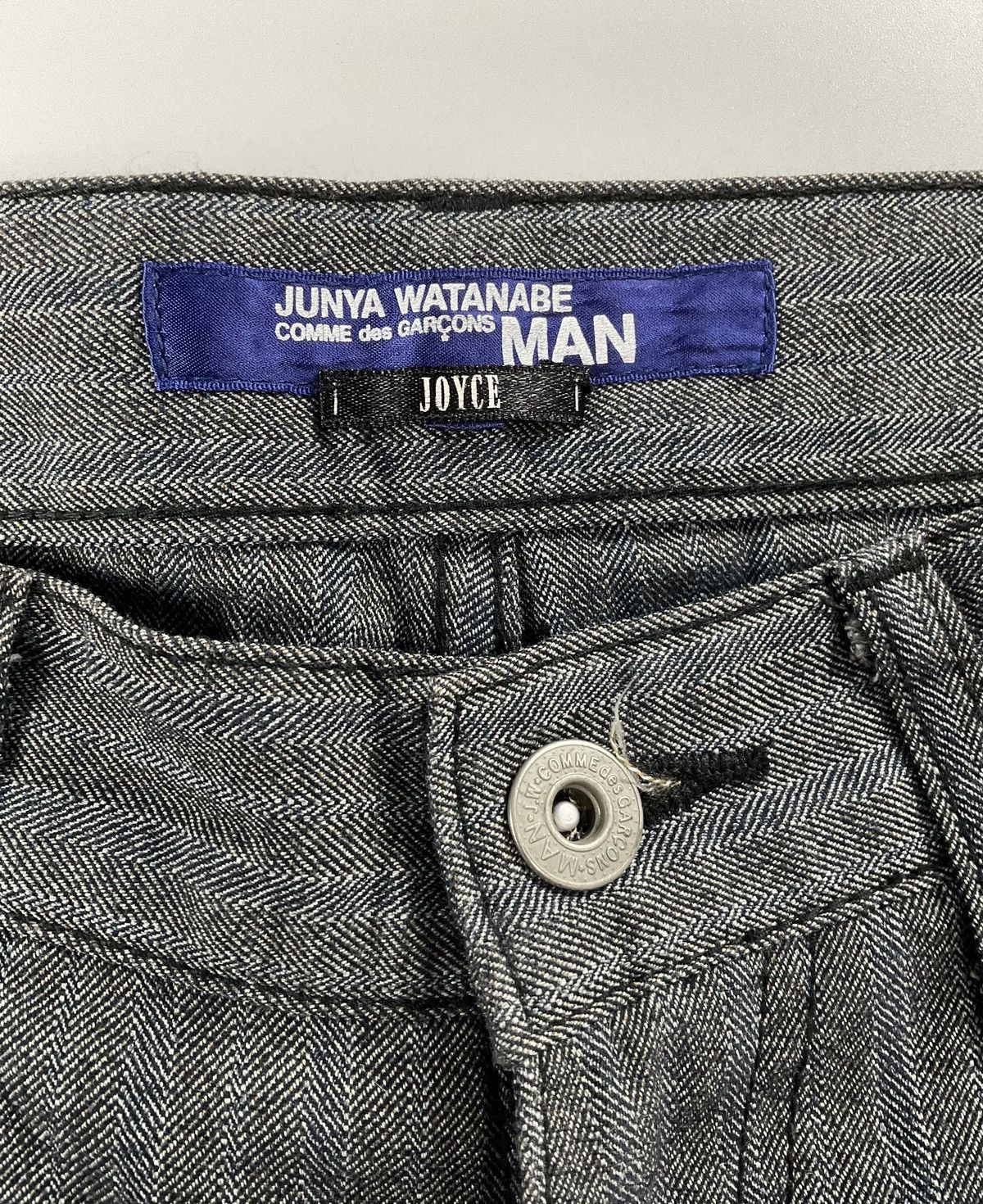Junya Watanabe Junya Watanabe F/W'07 Pinstriped Denim Size US 32 / EU 48 - 10 Thumbnail