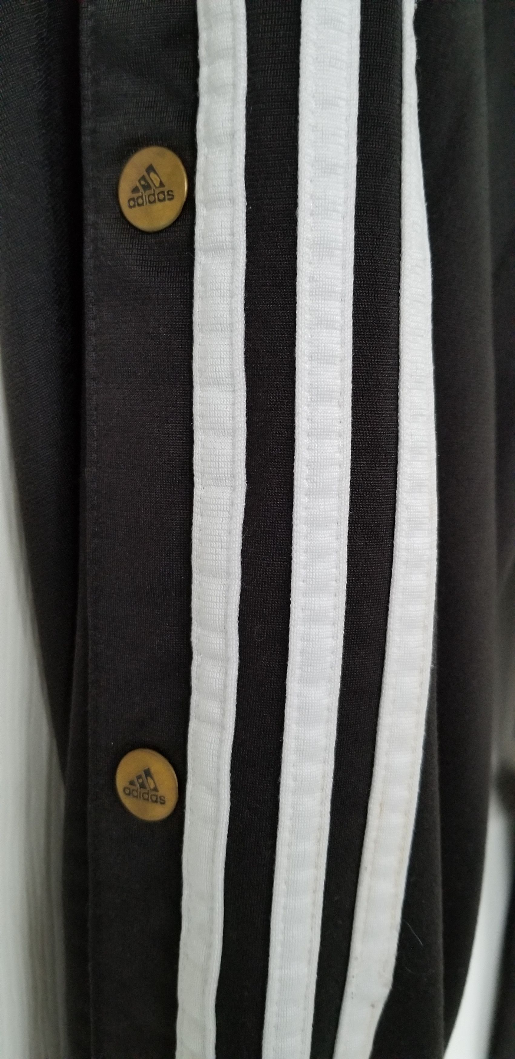 Adidas Vintage Adidas Tear-Away Track Pants Black Joggers 90's Y2K Size US 32 / EU 48 - 5 Thumbnail