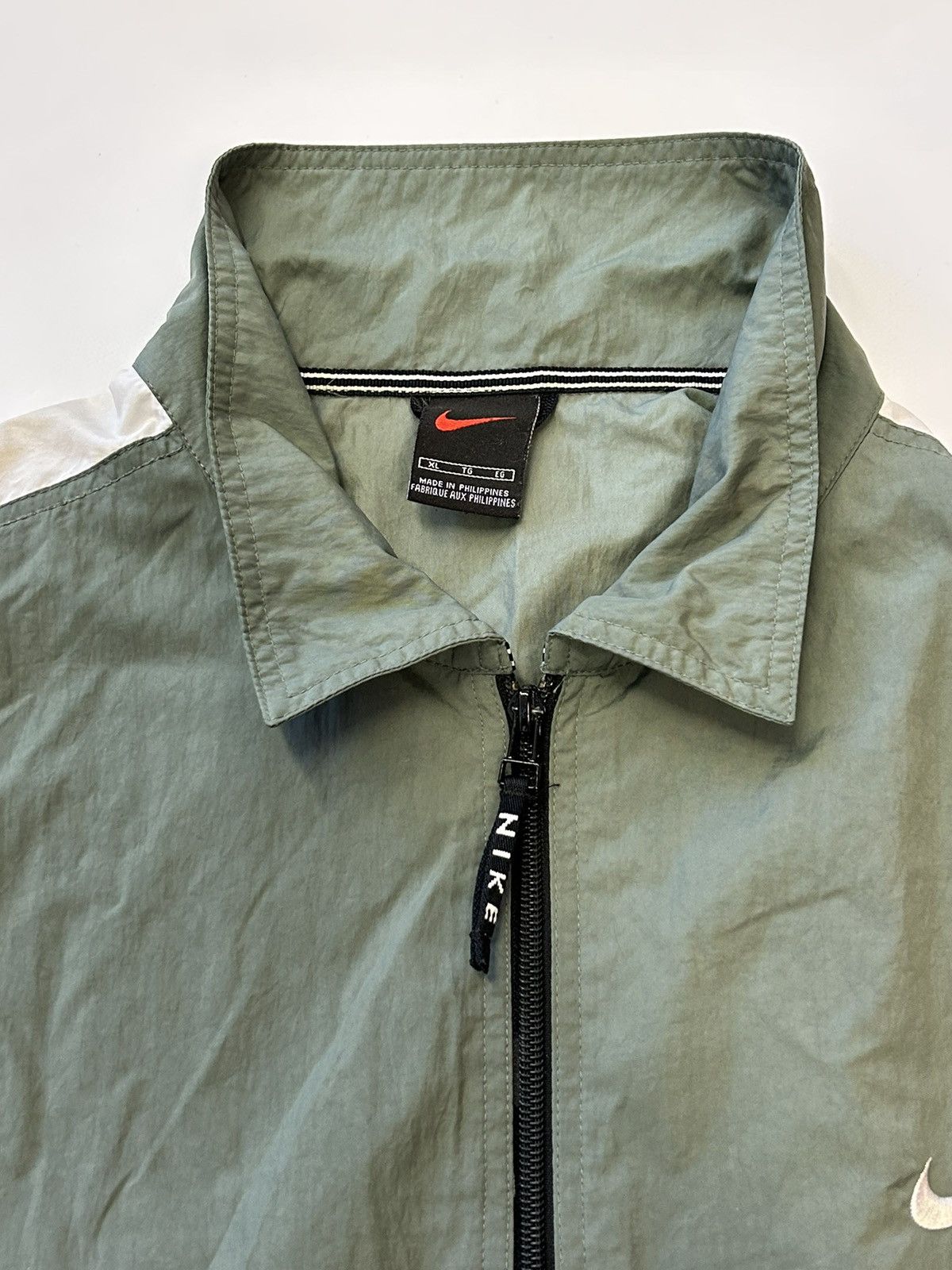 Nike × Vintage Nike Vintage Light Jacket Rare 90s Swoosh Logo Streetwear Size US XL / EU 56 / 4 - 5 Thumbnail
