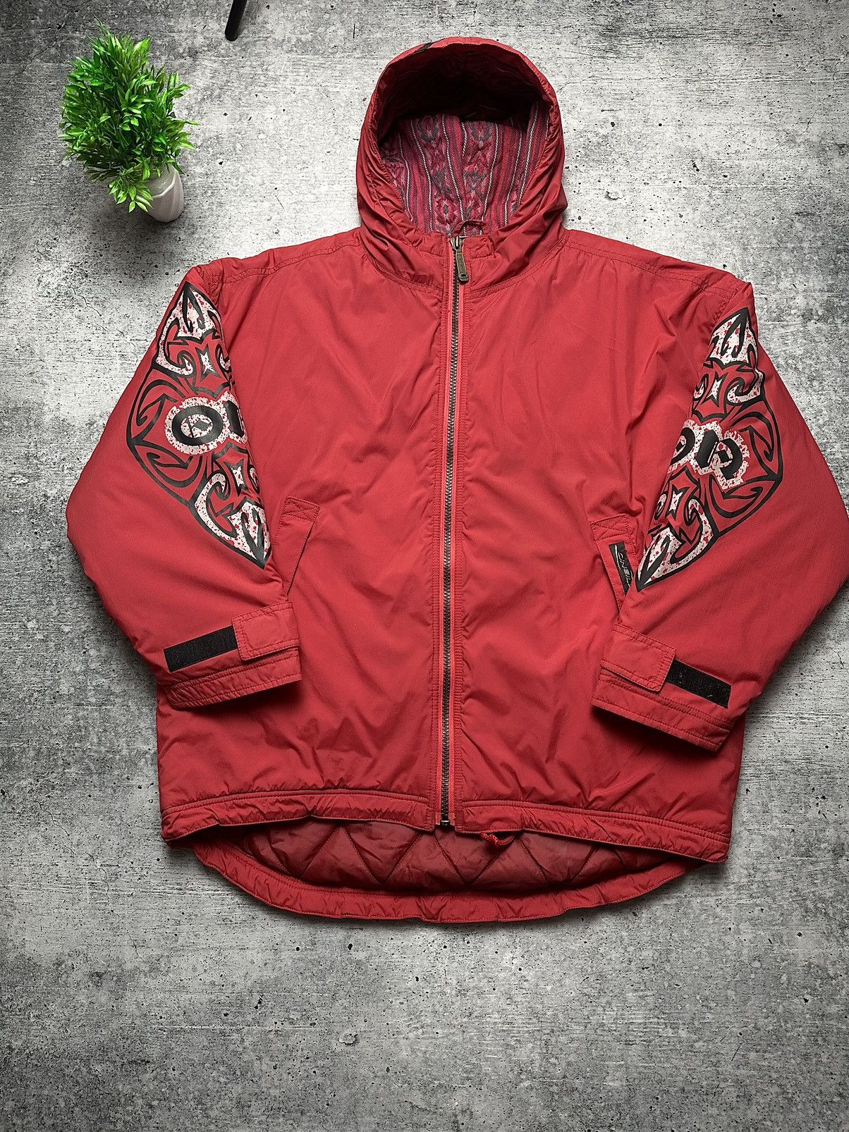 O'Neill Vintage 90s O’Neill Puffer Print Logo Ski Jacket Size US M / EU 48-50 / 2 - 1 Thumbnail