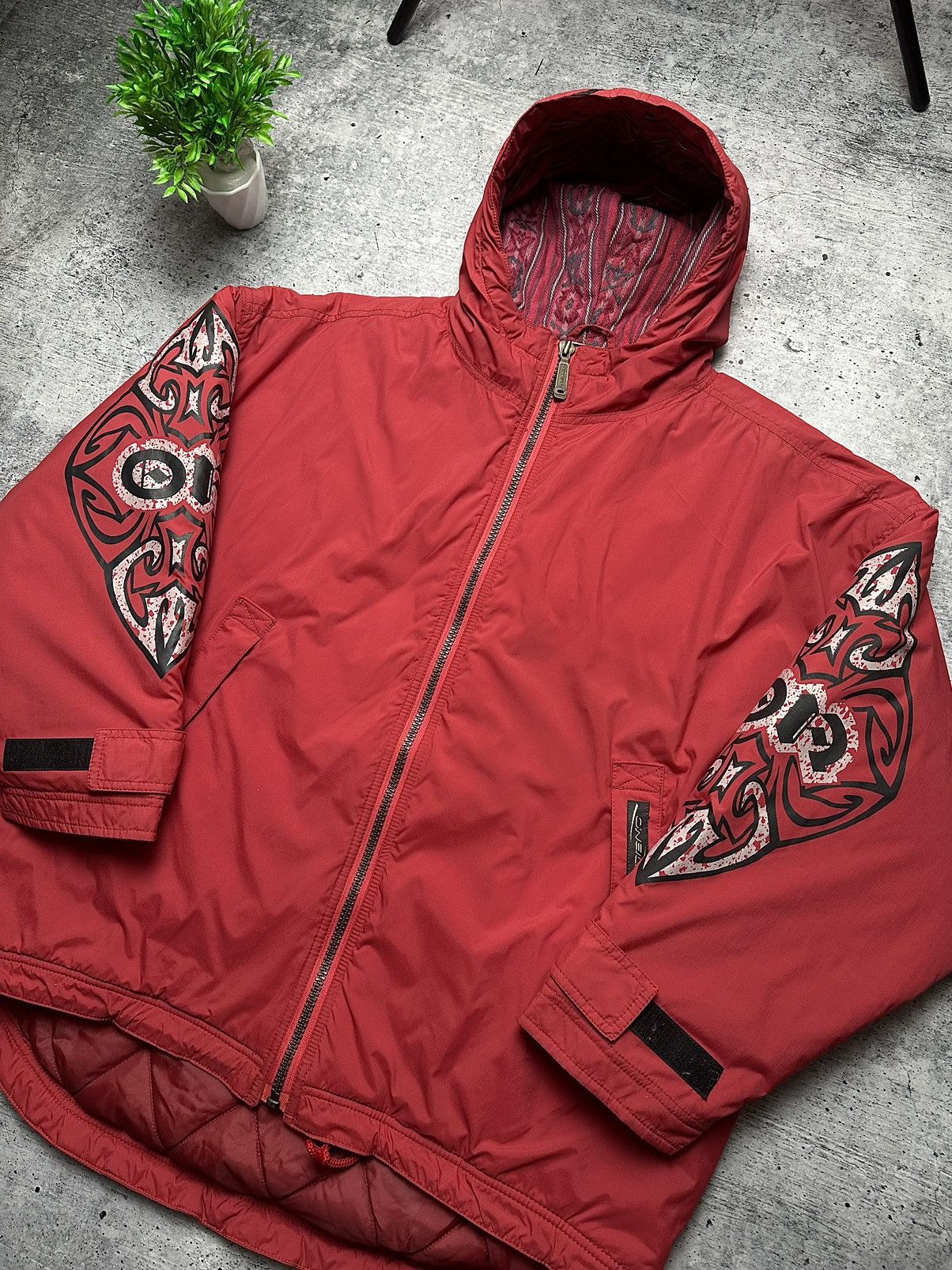O'Neill Vintage 90s O’Neill Puffer Print Logo Ski Jacket Size US M / EU 48-50 / 2 - 3 Thumbnail