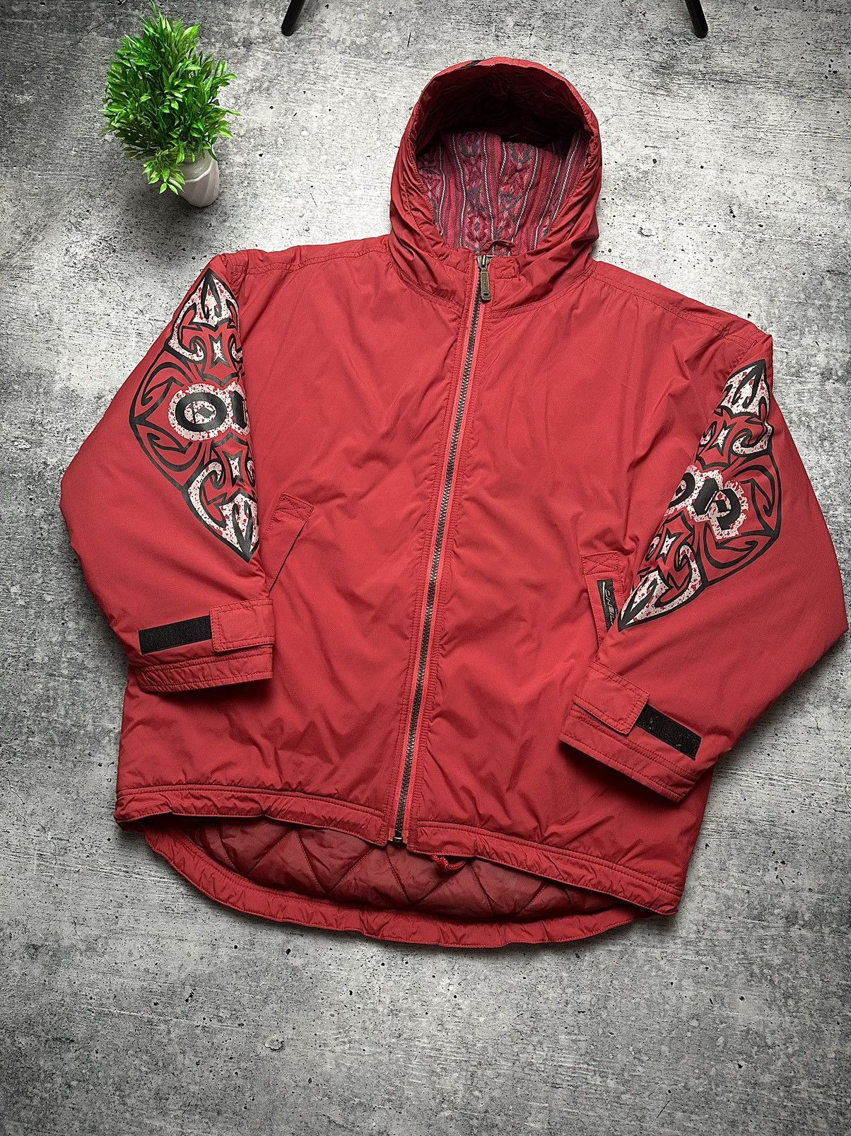 O'Neill Vintage 90s O’Neill Puffer Print Logo Ski Jacket Size US M / EU 48-50 / 2 - 2 Thumbnail