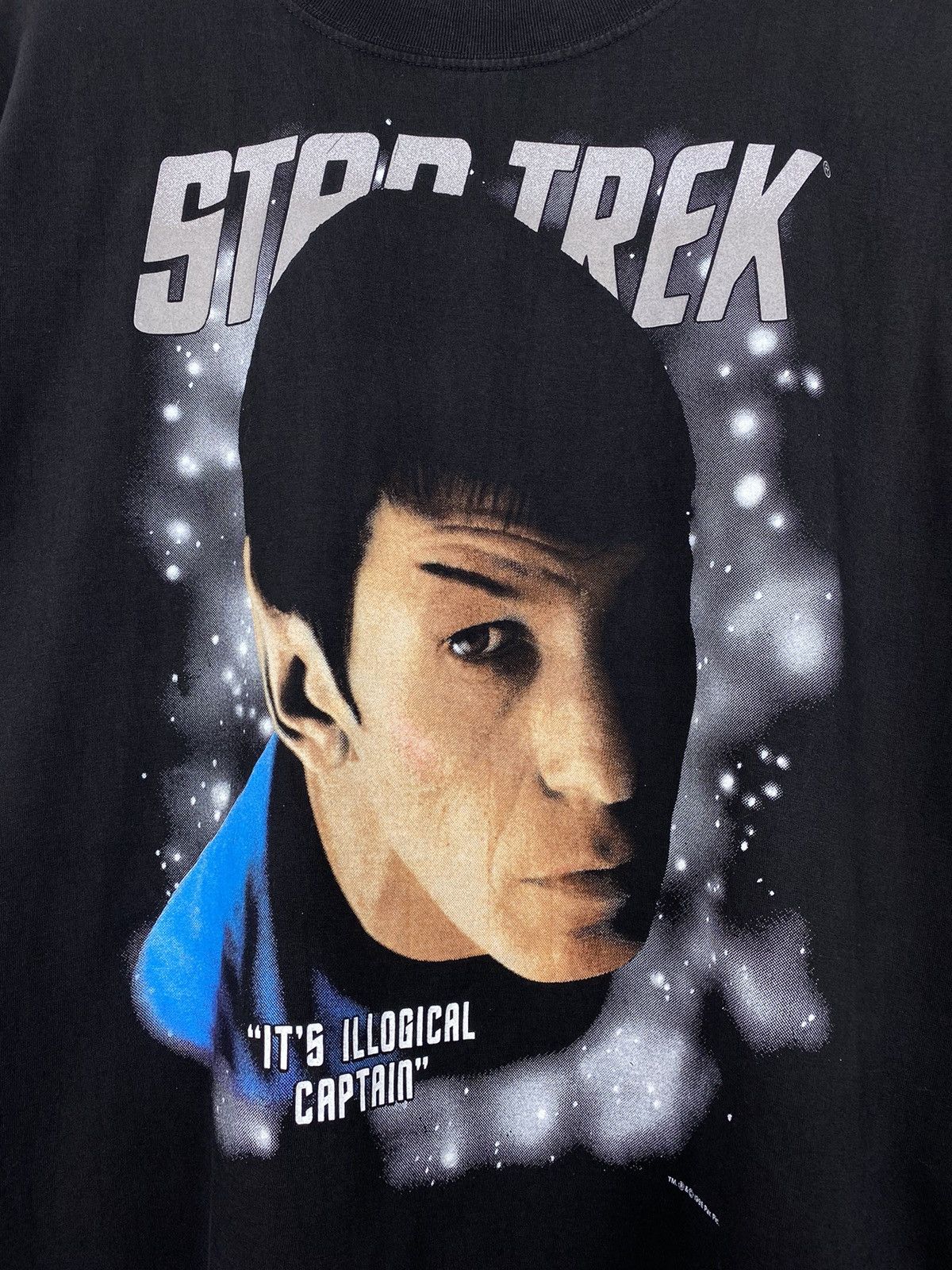 Star Wars Vintage 1996 Star Trek Captain Spock T Shirt Movie Star Wars Size US L / EU 52-54 / 3 - 2 Thumbnail