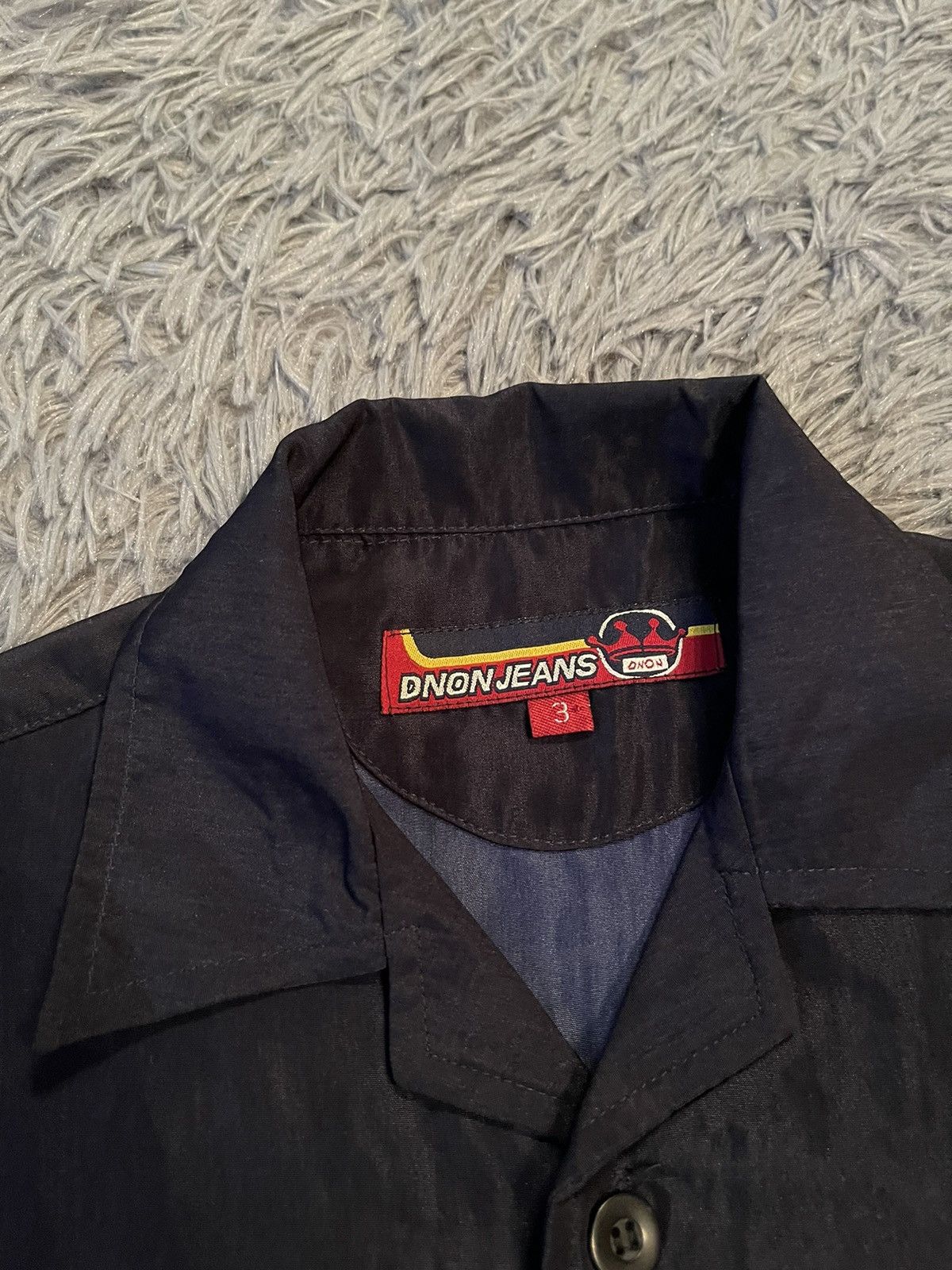 Japanese Brand × Vintage Vintage Y2K flame print crazy avant garde shirt Size US S / EU 44-46 / 1 - 4 Thumbnail