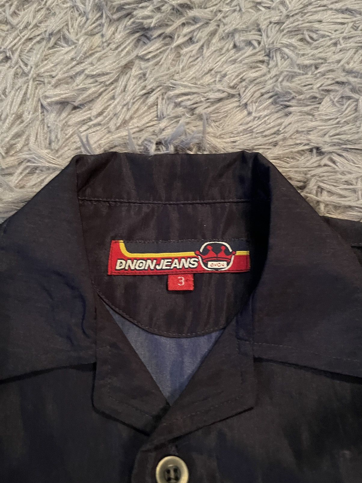 Japanese Brand × Vintage Vintage Y2K flame print crazy avant garde shirt Size US S / EU 44-46 / 1 - 7 Thumbnail