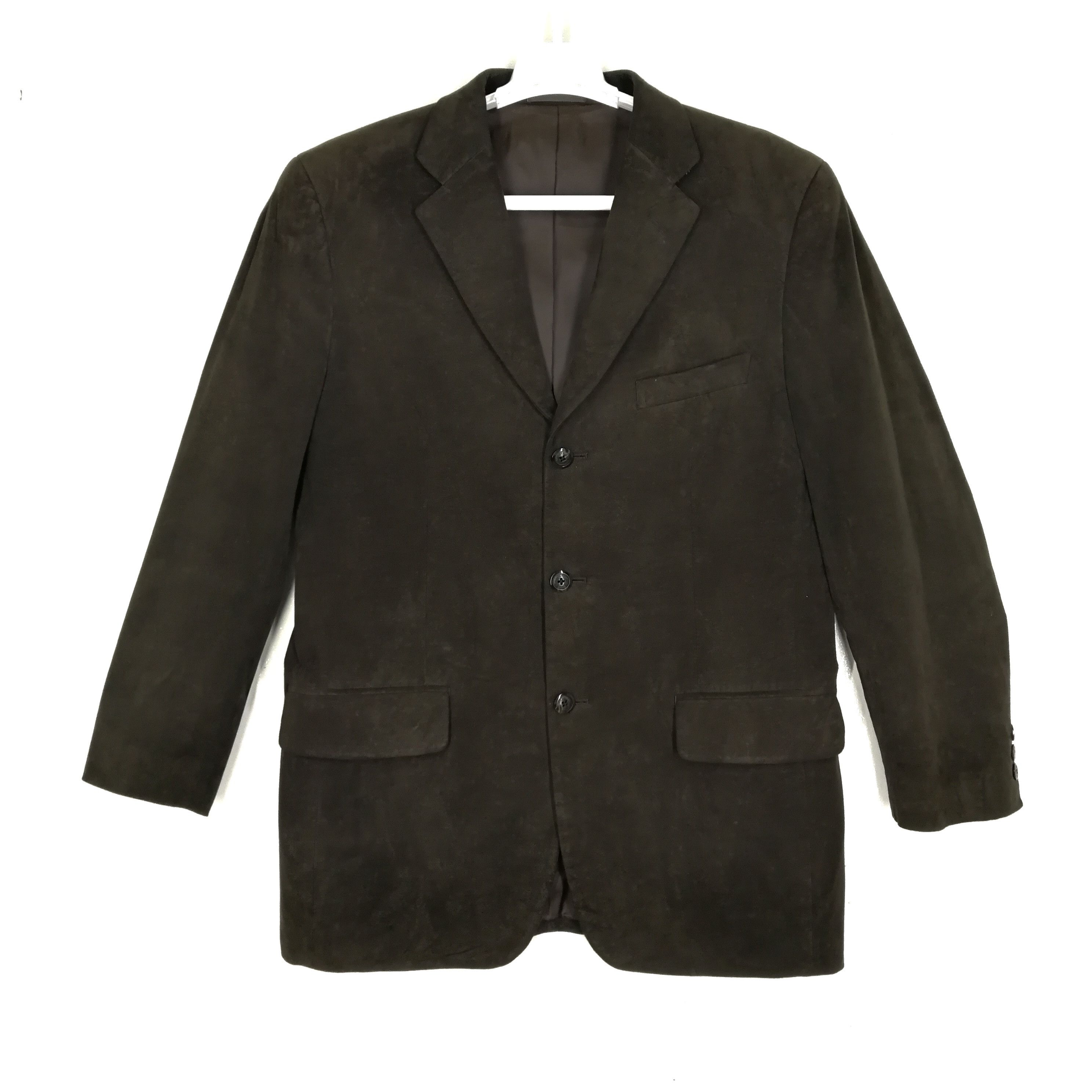 Burberry BURBERRY BLAZER CORDUROY CASUAL STYLE FORMAL DRESS Size US L / EU 52-54 / 3 - 1 Thumbnail