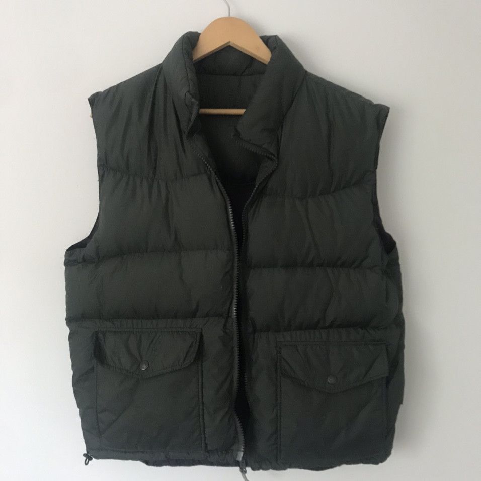 I. Spiewak And Sons Reversible Down Puffer Vest / Gilet Size US L / EU 52-54 / 3 - 1 Thumbnail