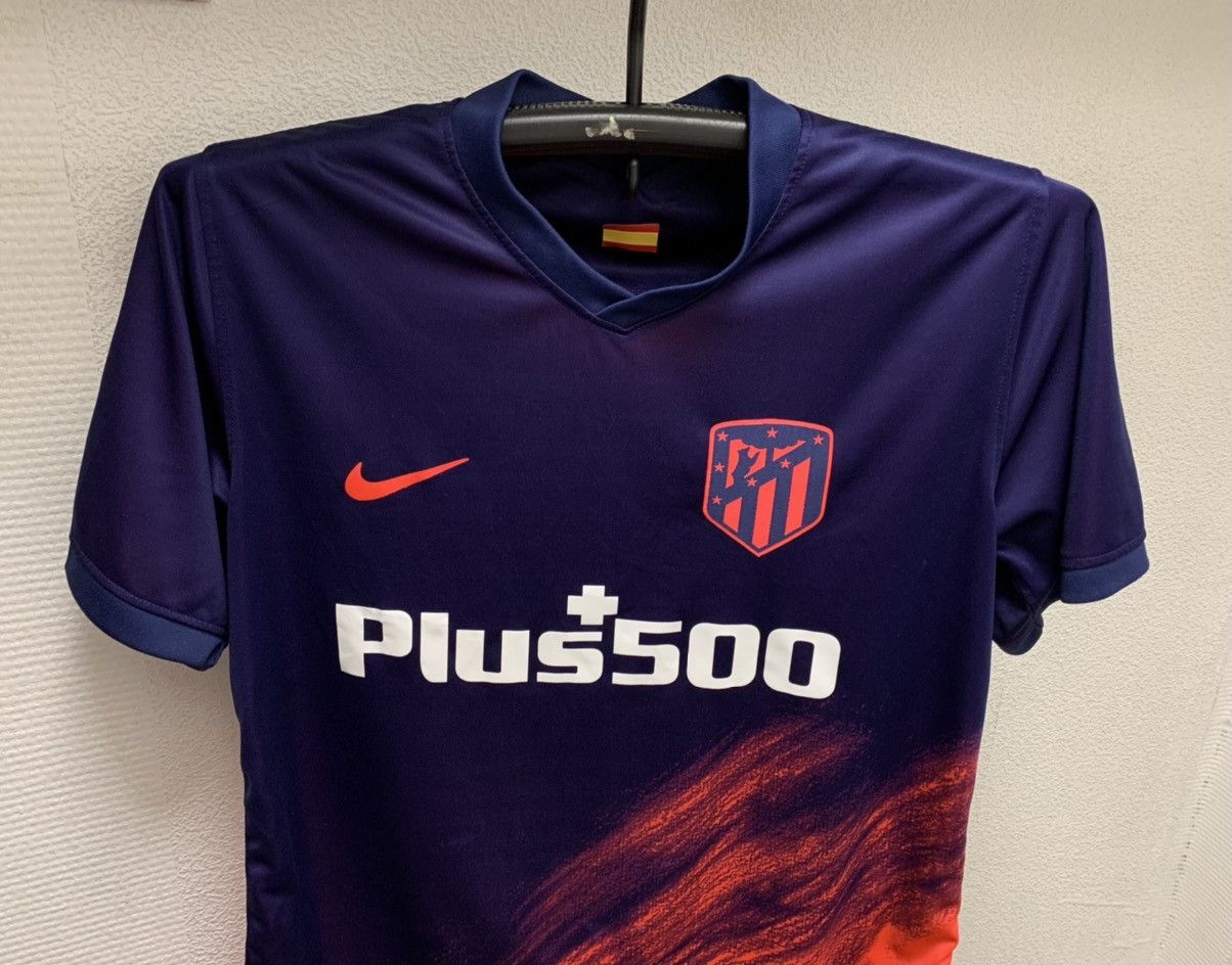 Nike Atletico Madrid Nike soccer jersey Plus500 Xl sz Size US XL / EU 56 / 4 - 2 Thumbnail