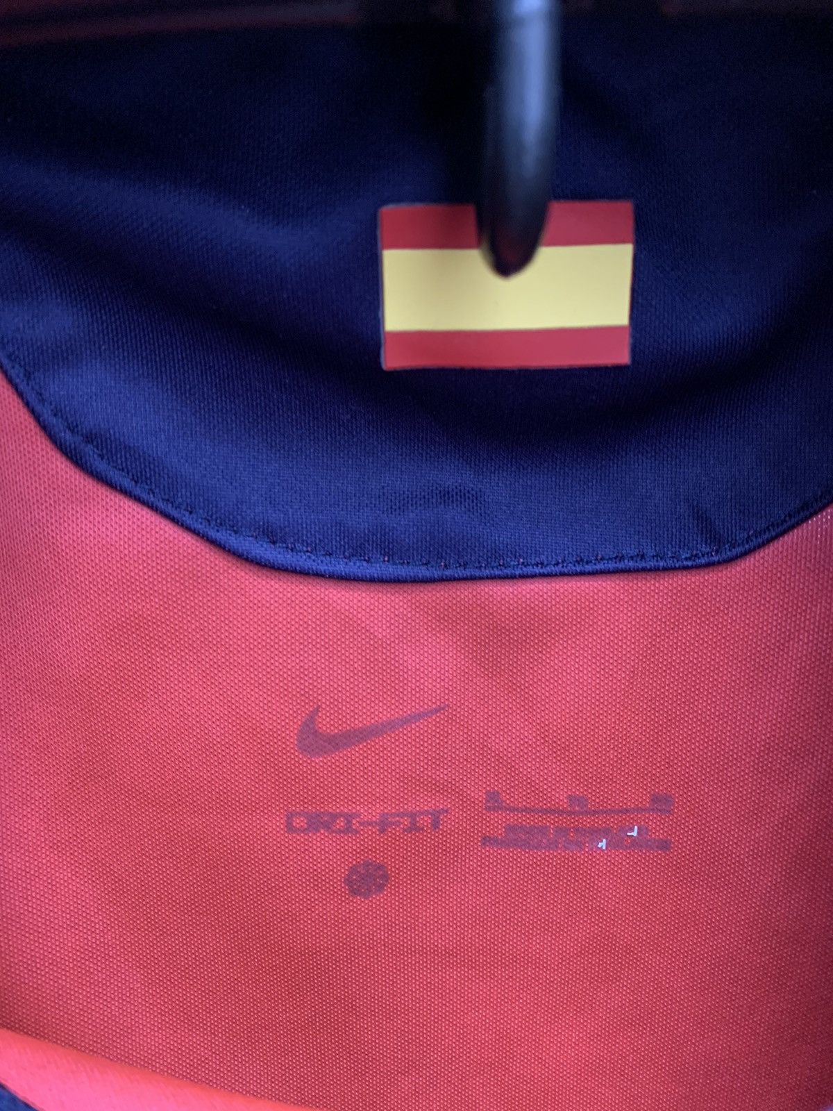 Nike Atletico Madrid Nike soccer jersey Plus500 Xl sz Size US XL / EU 56 / 4 - 4 Thumbnail