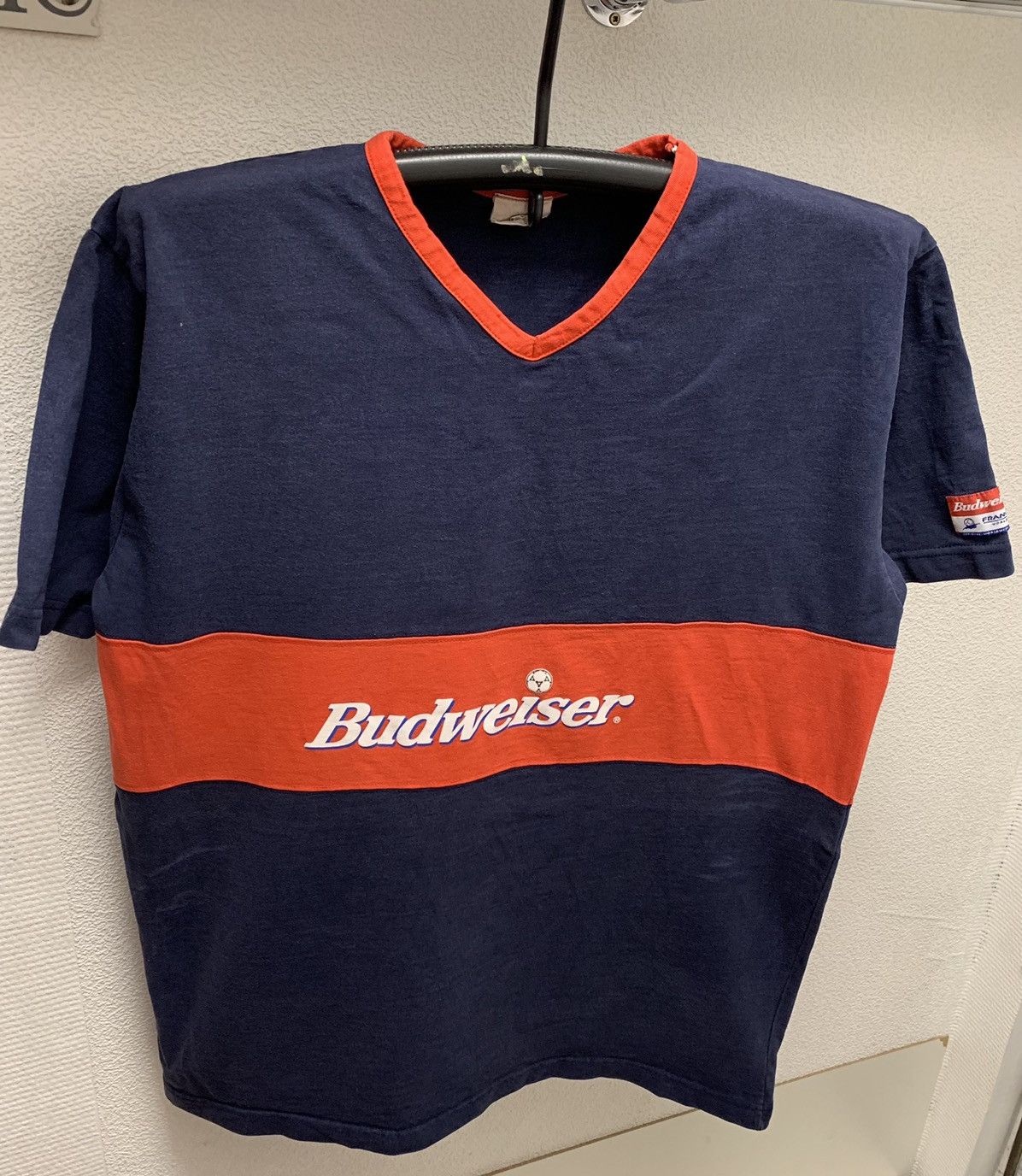 Other Budweiser vintage t-shirt xl France World Cup 1998 soccer Size US XL / EU 56 / 4 - 1 Thumbnail