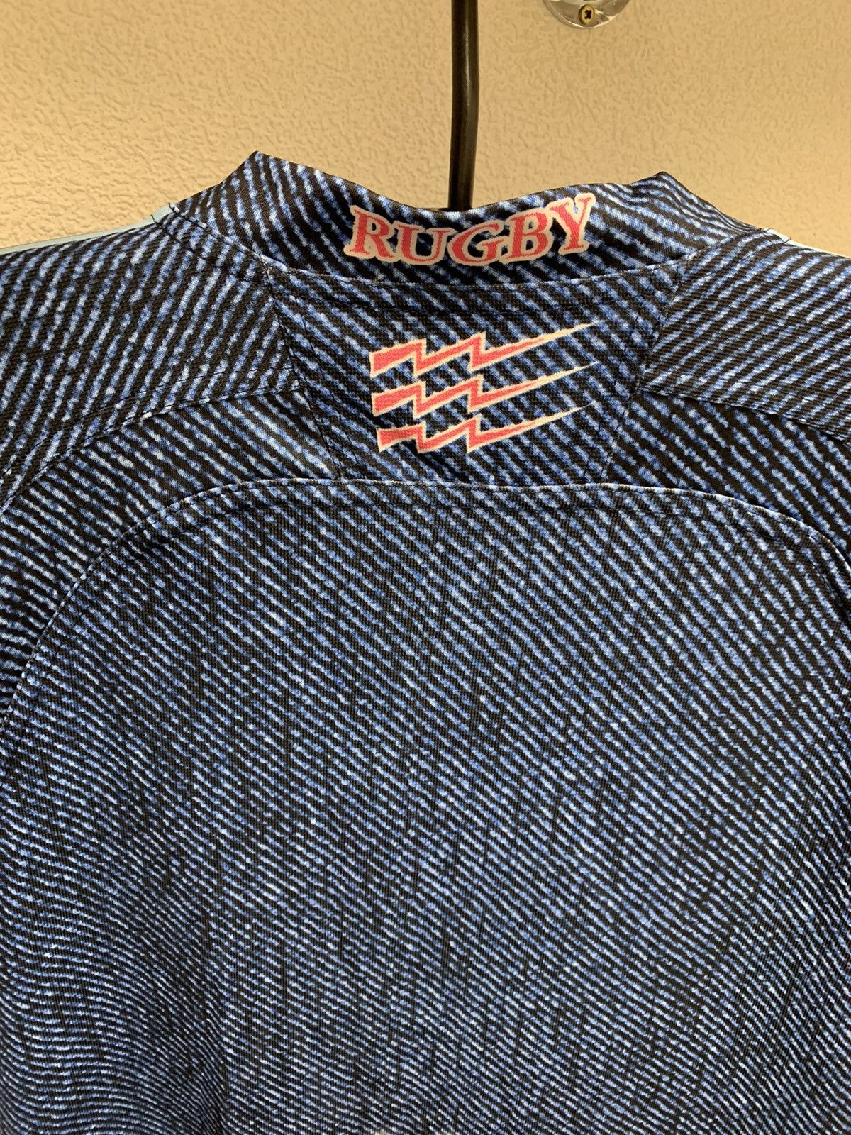 Adidas Archive Paris SF ADIDAS ACID rugby jersey L vintage 08 away Size US L / EU 52-54 / 3 - 5 Thumbnail