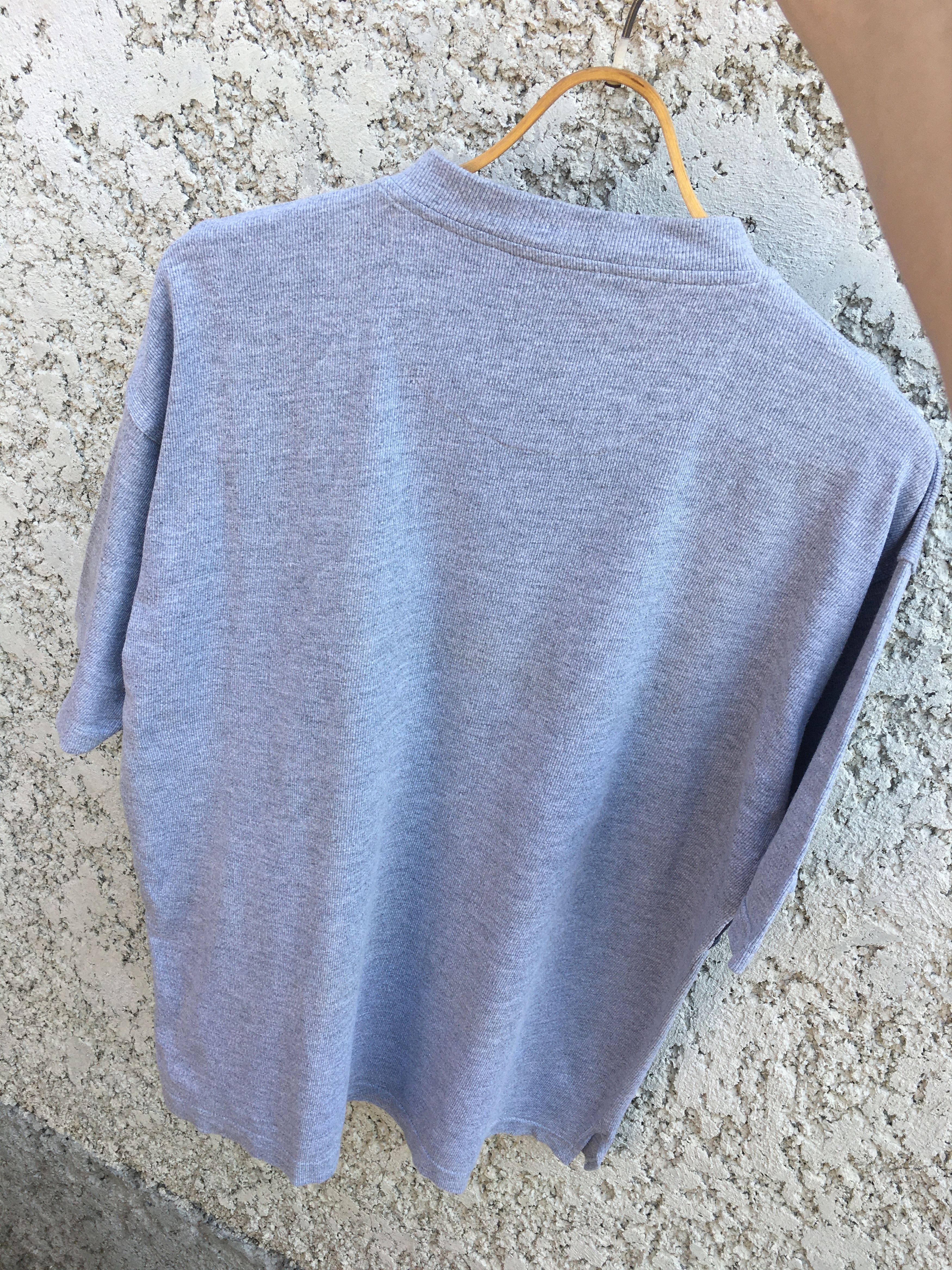 Versace Versace Intensive Vintage 90s Henley T-Shirt Size L Size US L / EU 52-54 / 3 - 4 Thumbnail