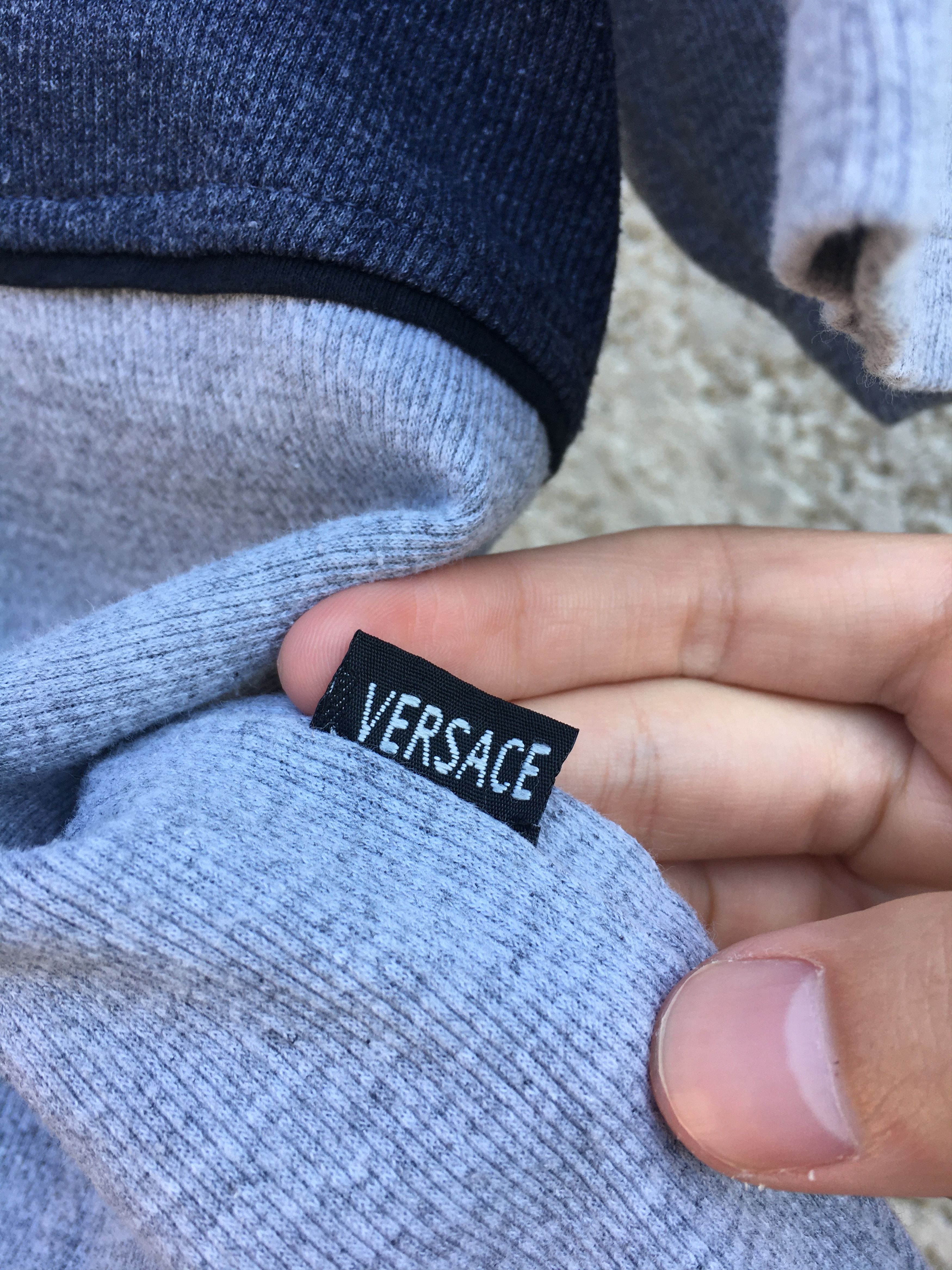 Versace Versace Intensive Vintage 90s Henley T-Shirt Size L Size US L / EU 52-54 / 3 - 7 Thumbnail