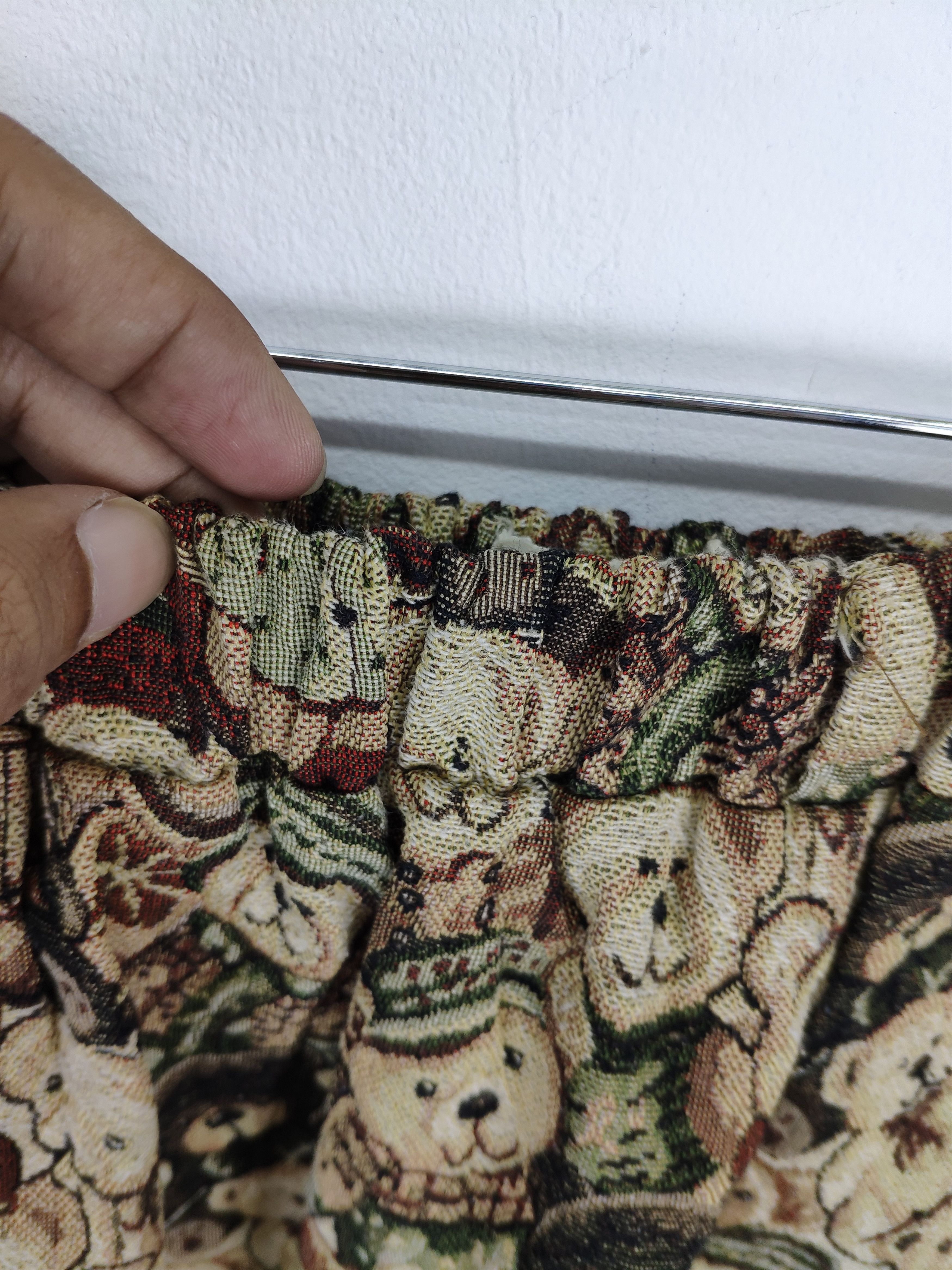 Japanese Brand Vintage Mini Skirt Bear Fullprint Size 28" / US 6 / IT 42 - 6 Thumbnail