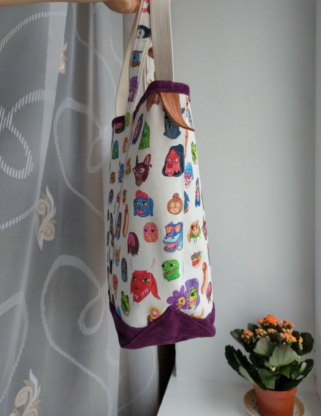 Medicom Toy Exclusive bag Medicom toy FABRICK by Matt Furie tote bag Size ONE SIZE - 3 Thumbnail