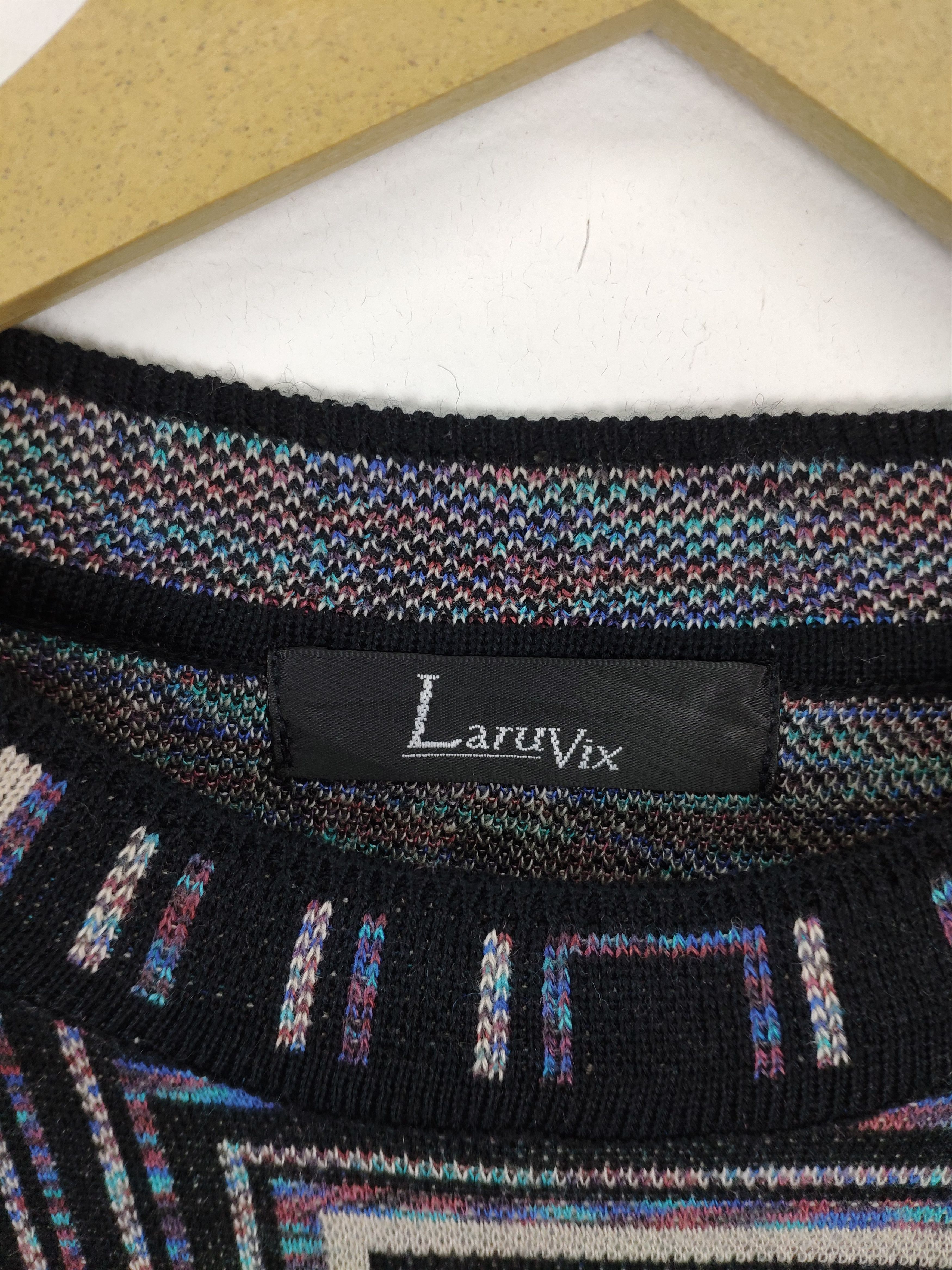 Aran Isles Knitwear × Japanese Brand Vintage Knit Sweater Crewneck Art Motif Size M / US 6-8 / IT 42-44 - 8 Thumbnail