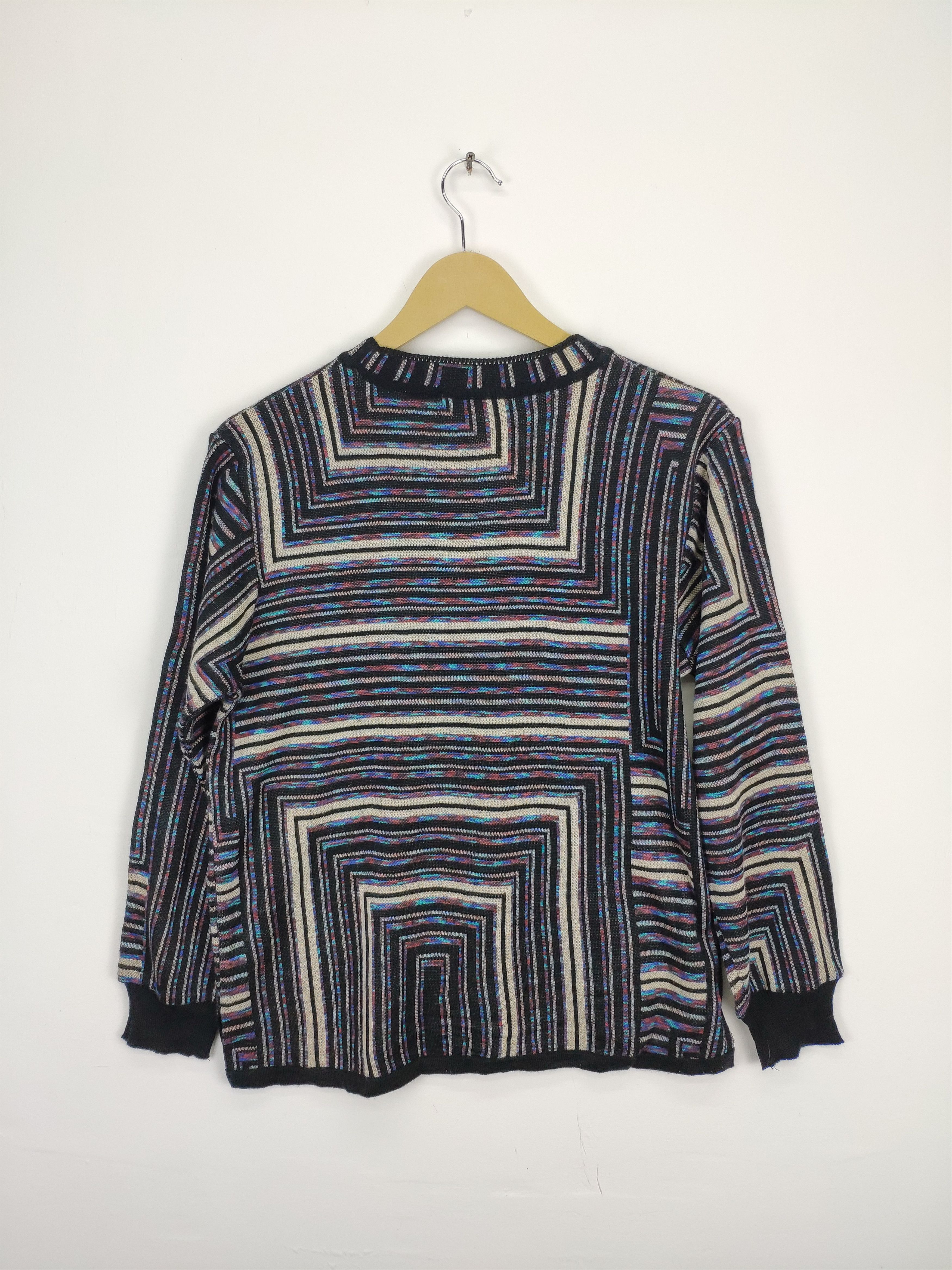 Aran Isles Knitwear × Japanese Brand Vintage Knit Sweater Crewneck Art Motif Size M / US 6-8 / IT 42-44 - 10 Thumbnail