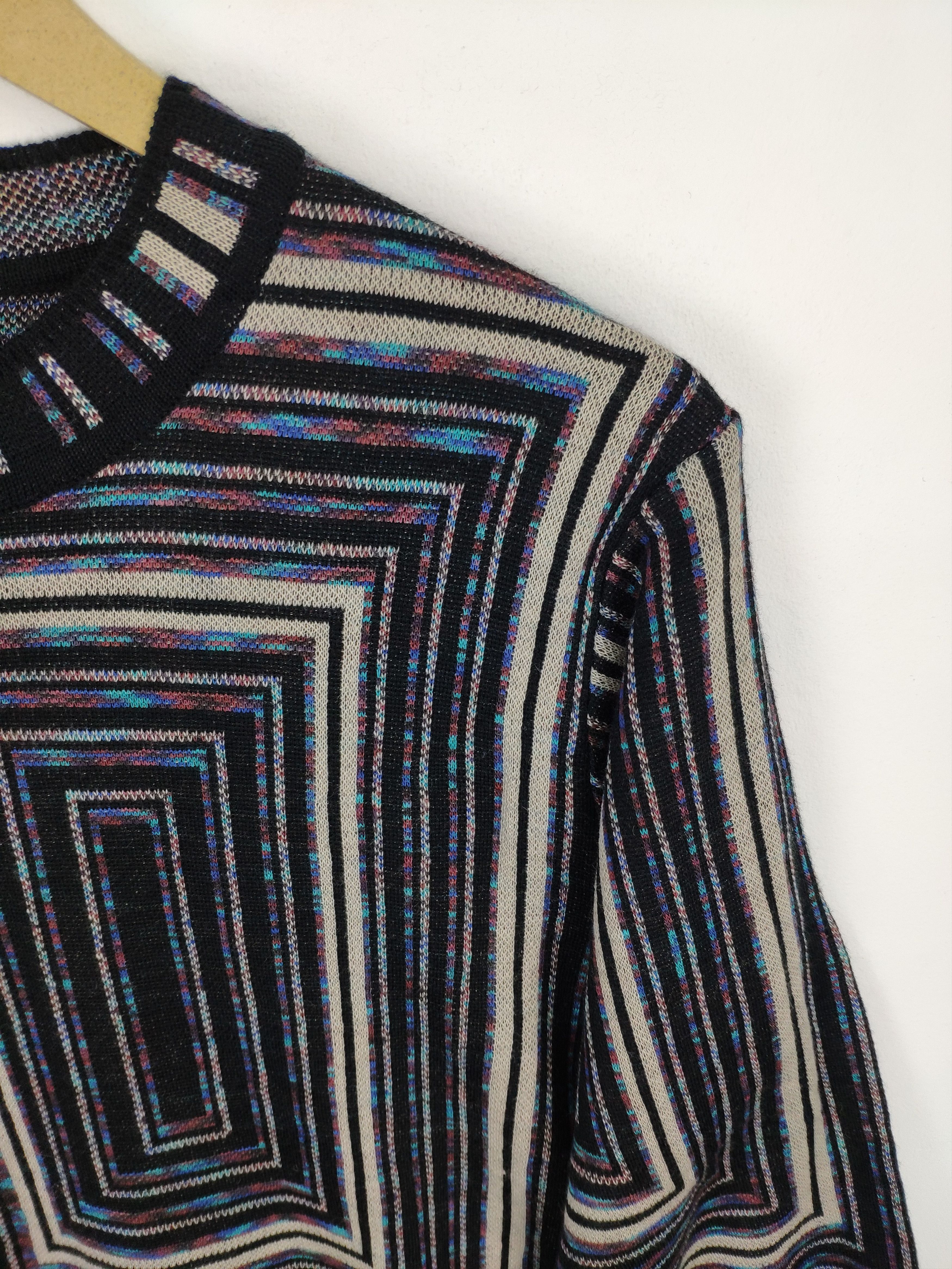 Aran Isles Knitwear × Japanese Brand Vintage Knit Sweater Crewneck Art Motif Size M / US 6-8 / IT 42-44 - 7 Thumbnail