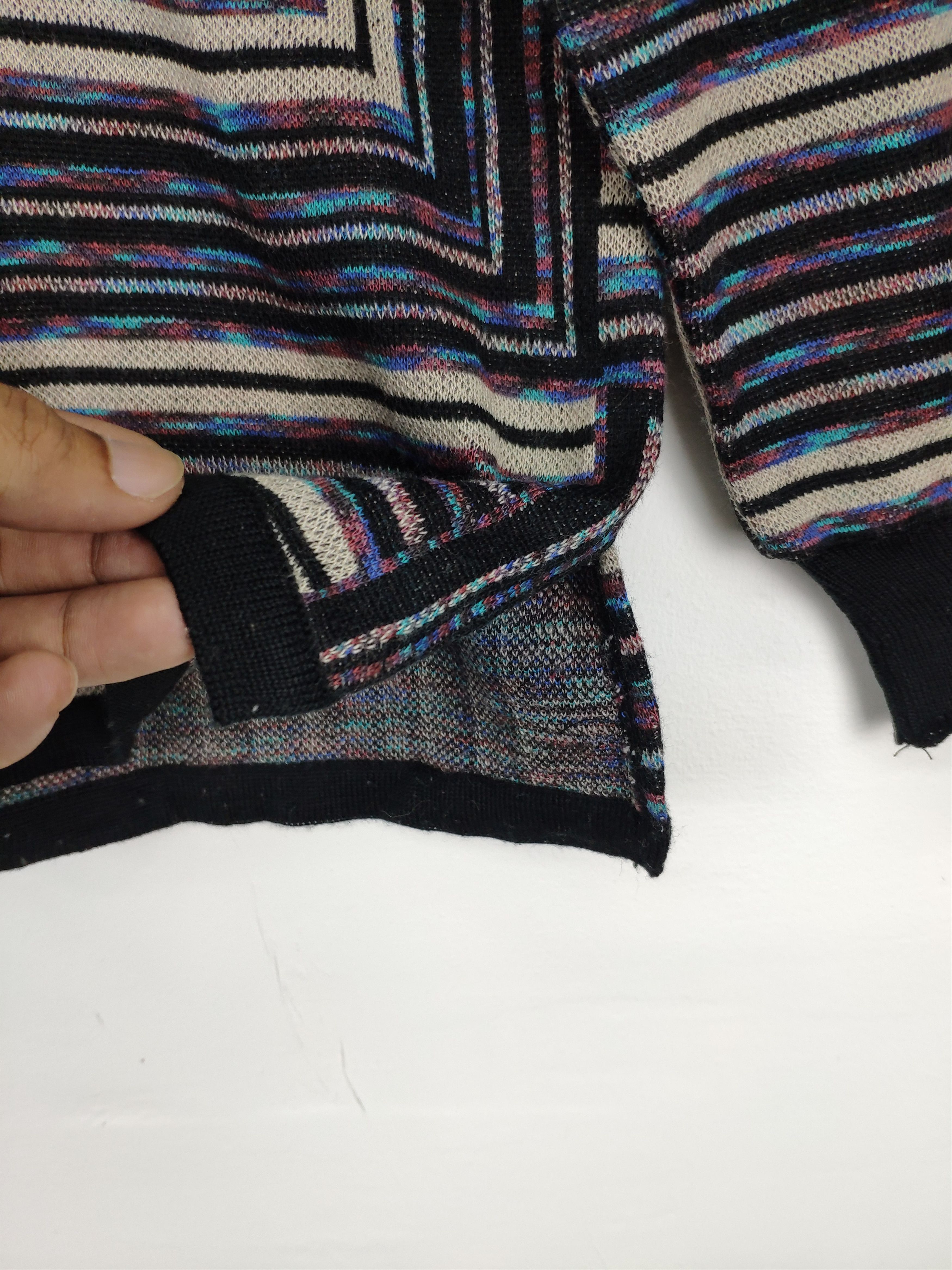 Aran Isles Knitwear × Japanese Brand Vintage Knit Sweater Crewneck Art Motif Size M / US 6-8 / IT 42-44 - 6 Thumbnail