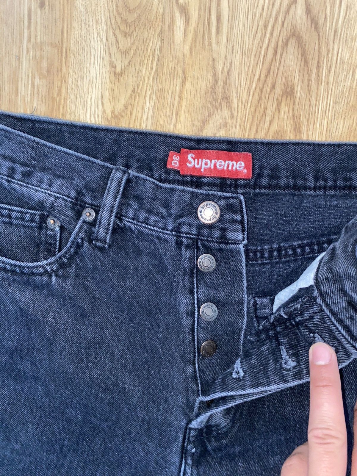 Supreme Supreme stonewash jeans Size US 30 / EU 46 - 4 Thumbnail
