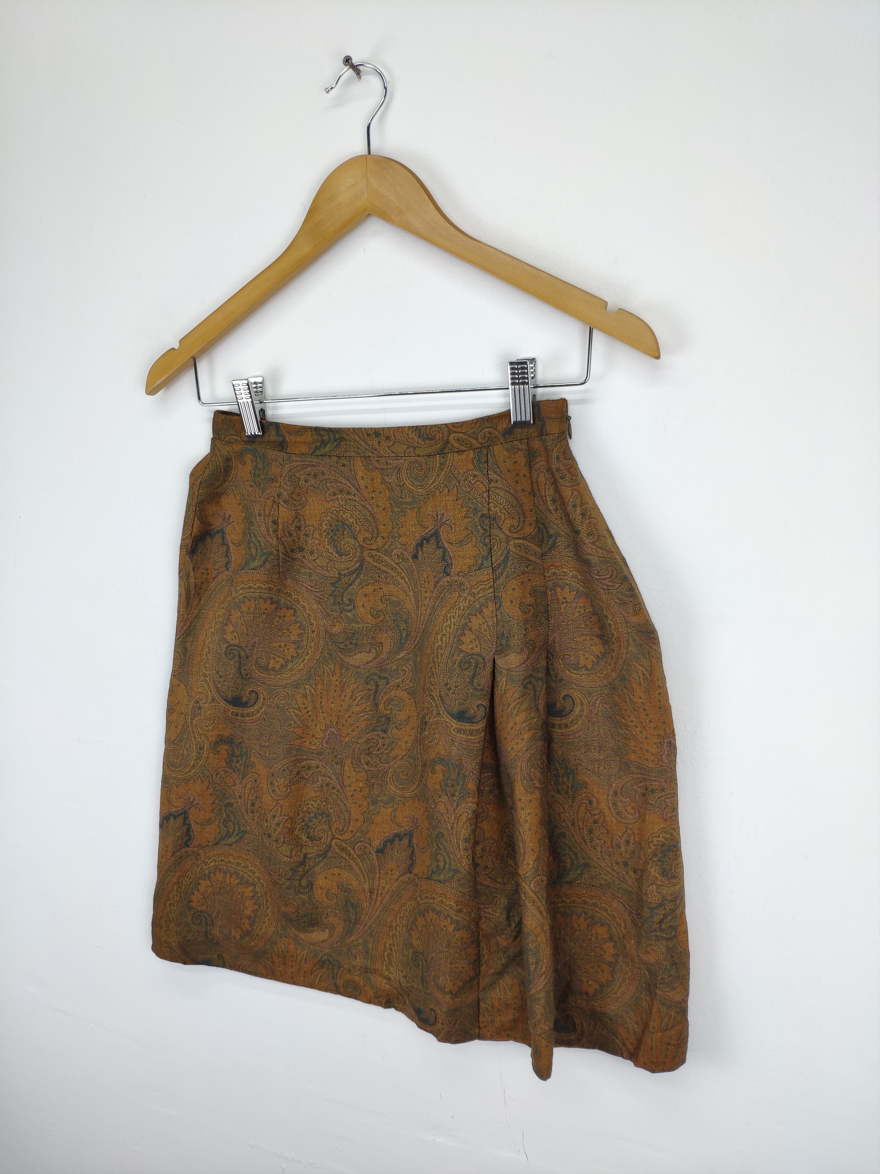 Japanese Brand × Tomorrowland × Vintage Vintage Mini Skirt Paisley by Tomorrowland Size 24" / US 00 / IT 34 - 2 Thumbnail