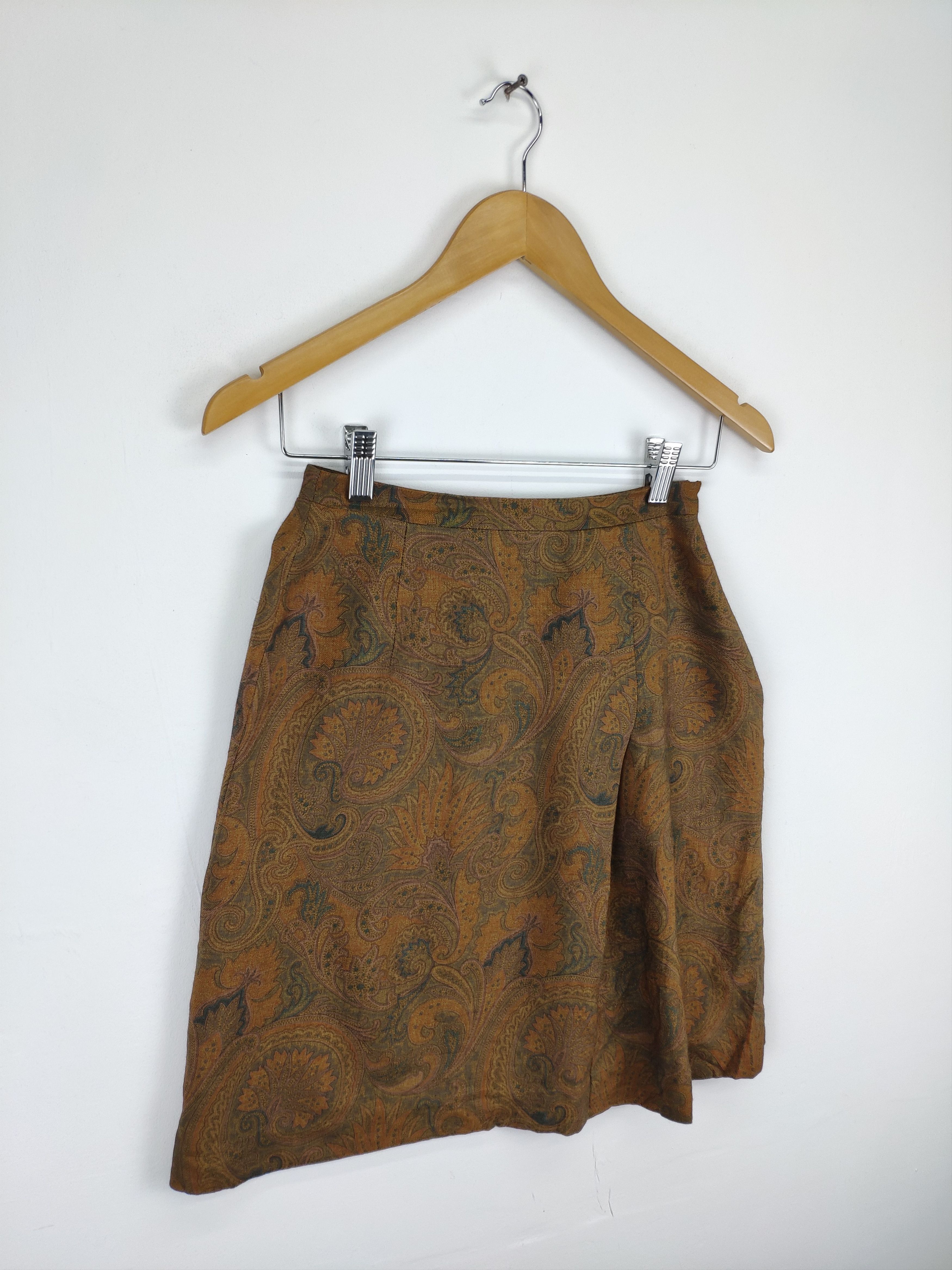 Japanese Brand × Tomorrowland × Vintage Vintage Mini Skirt Paisley by Tomorrowland Size 24" / US 00 / IT 34 - 3 Thumbnail