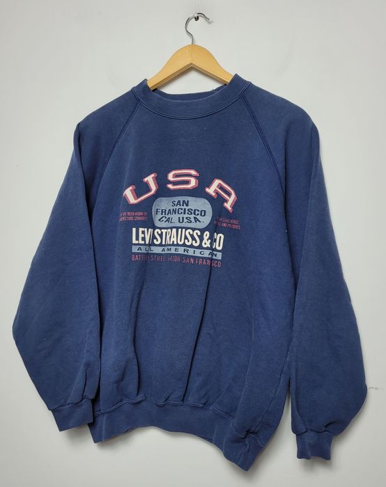 Vintage levis sweatshirt hot sale