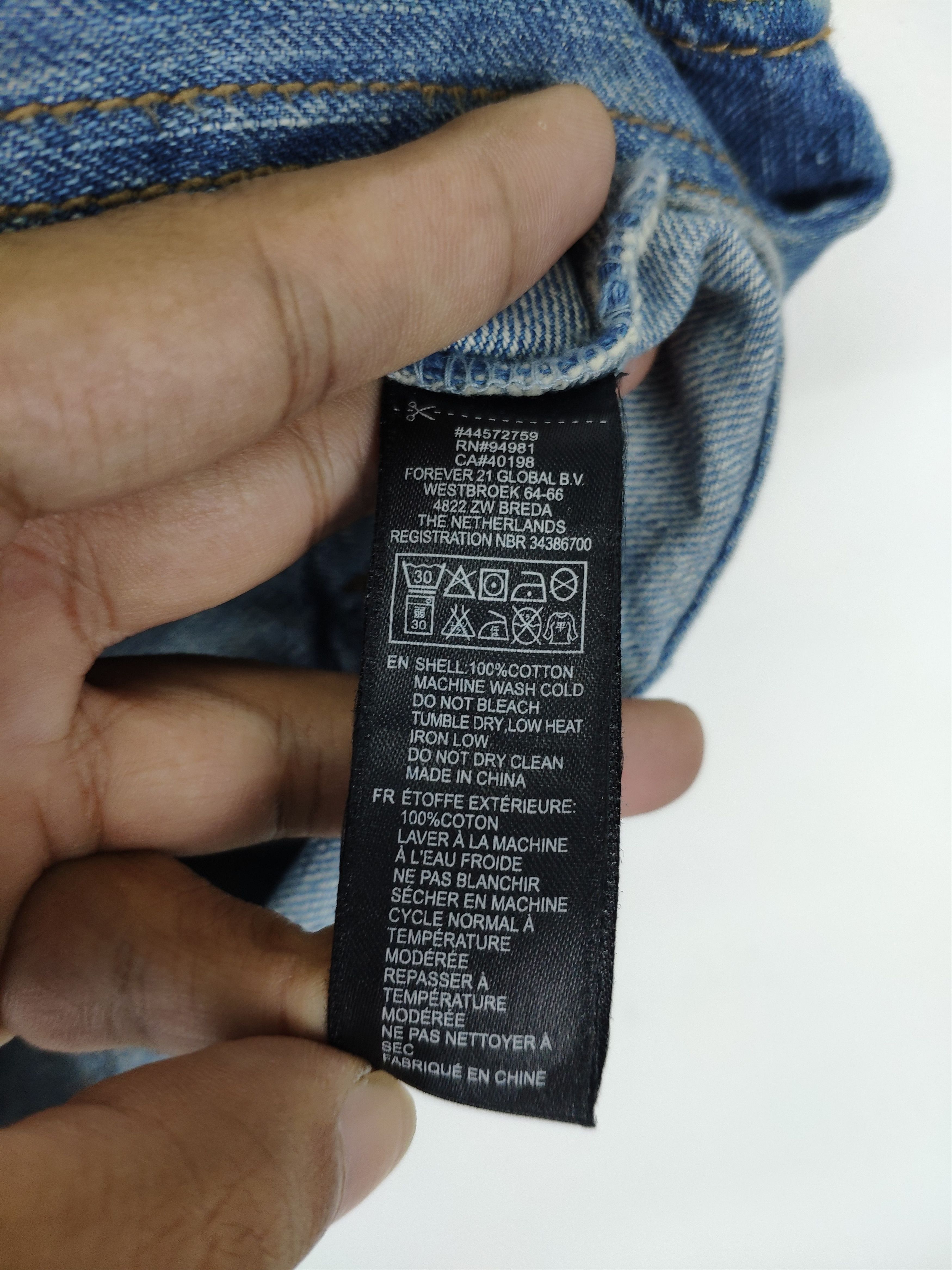 Forever 21 Forever 21 Denim Vest Button Up Size S / US 4 / IT 40 - 8 Thumbnail