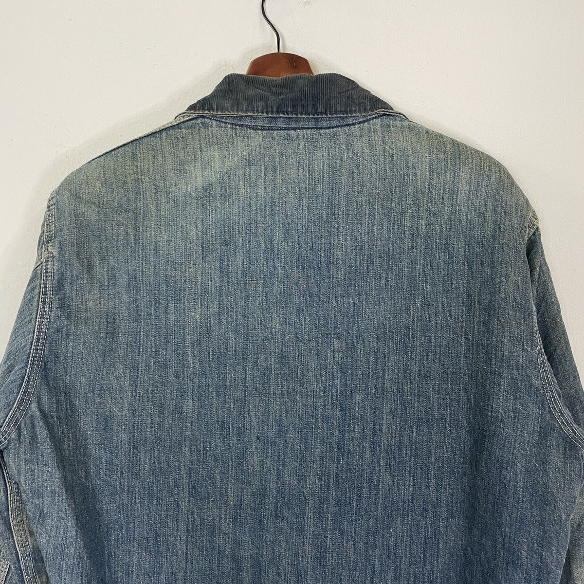 Sears RARE‼️Vintage 60s Sears Button Ups Workers Denim Jacket Size US L / EU 52-54 / 3 - 11 Thumbnail